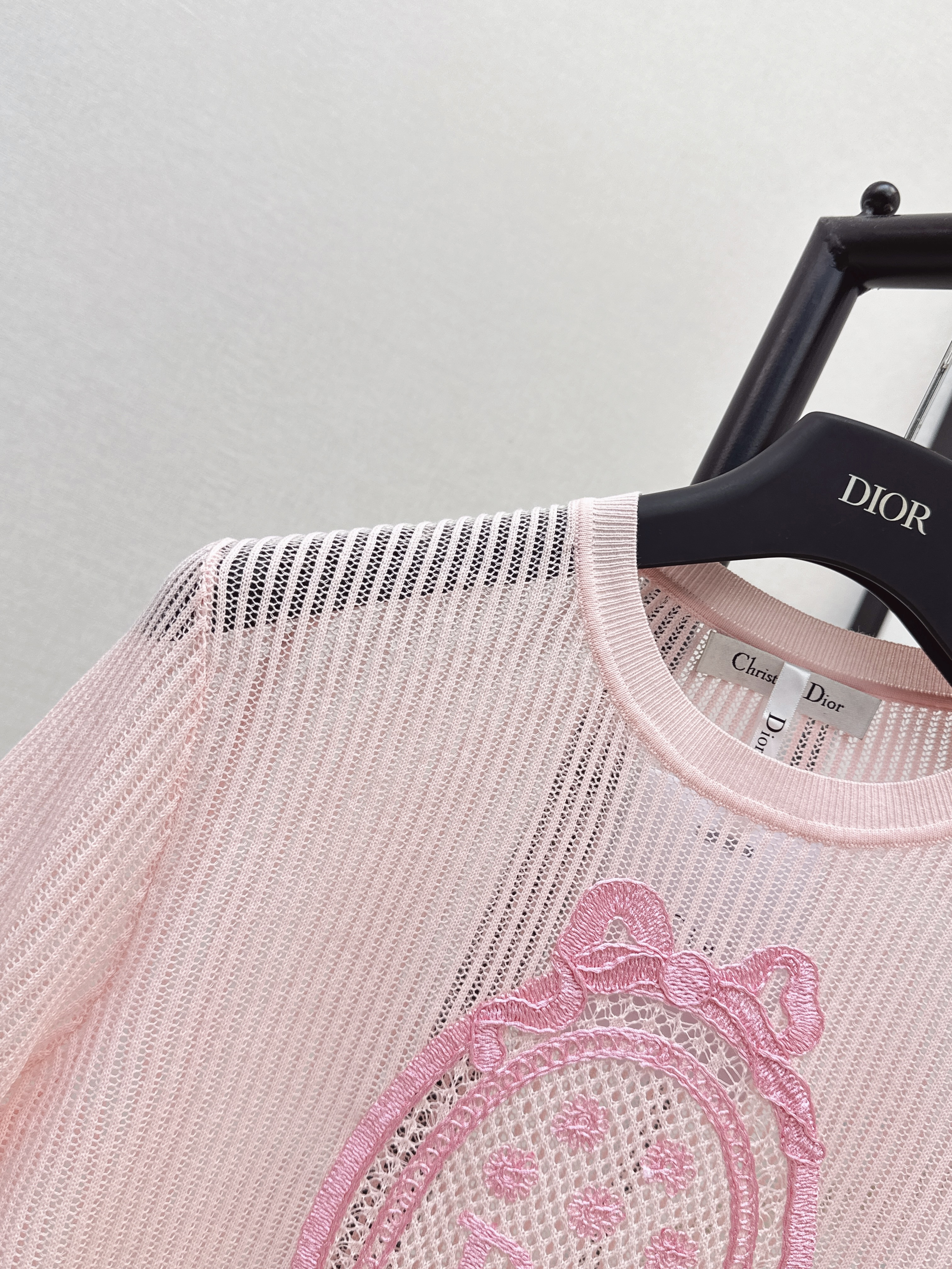 CD 26ss hollow knit top