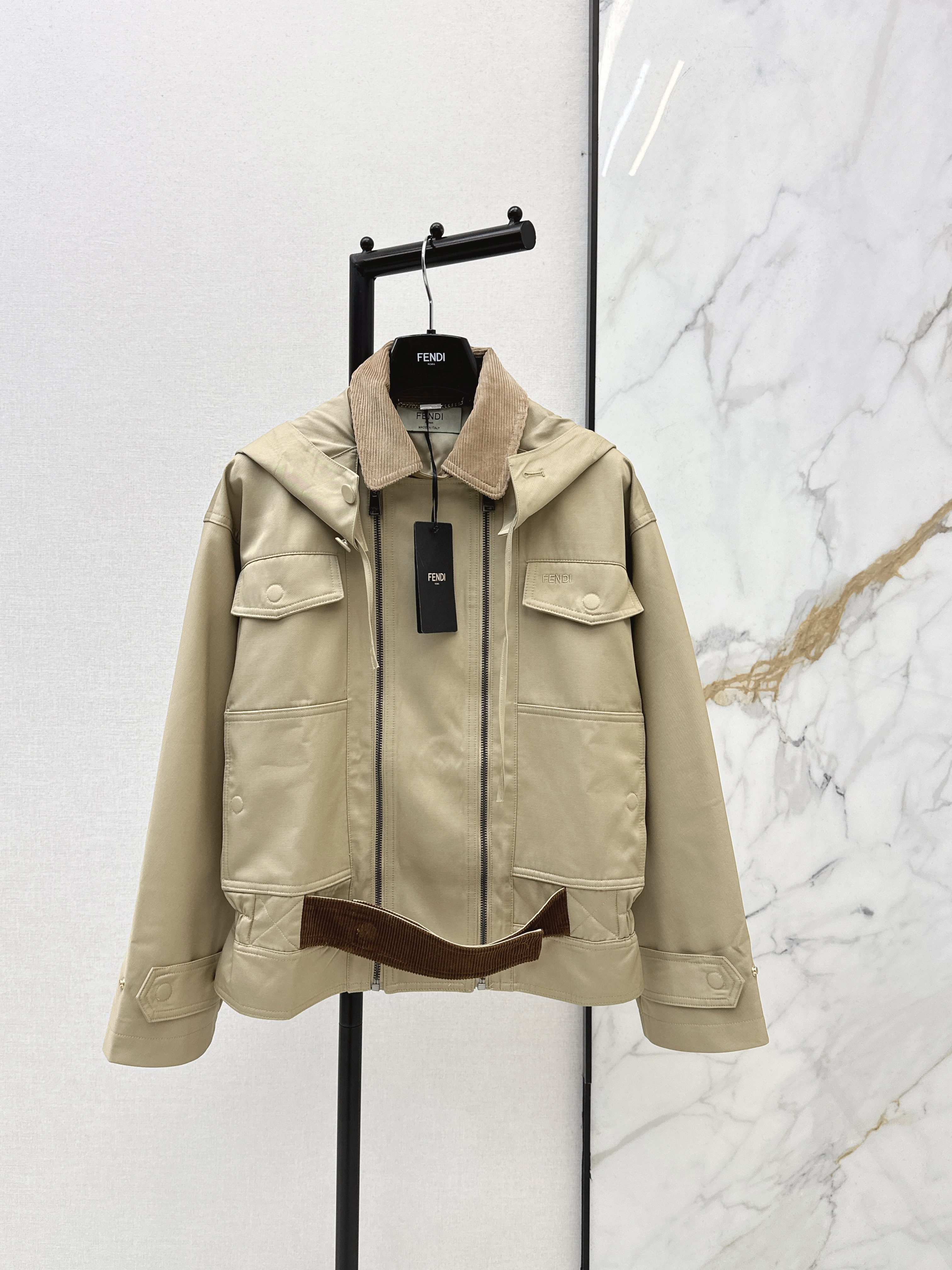 Fen 26ss trench coats