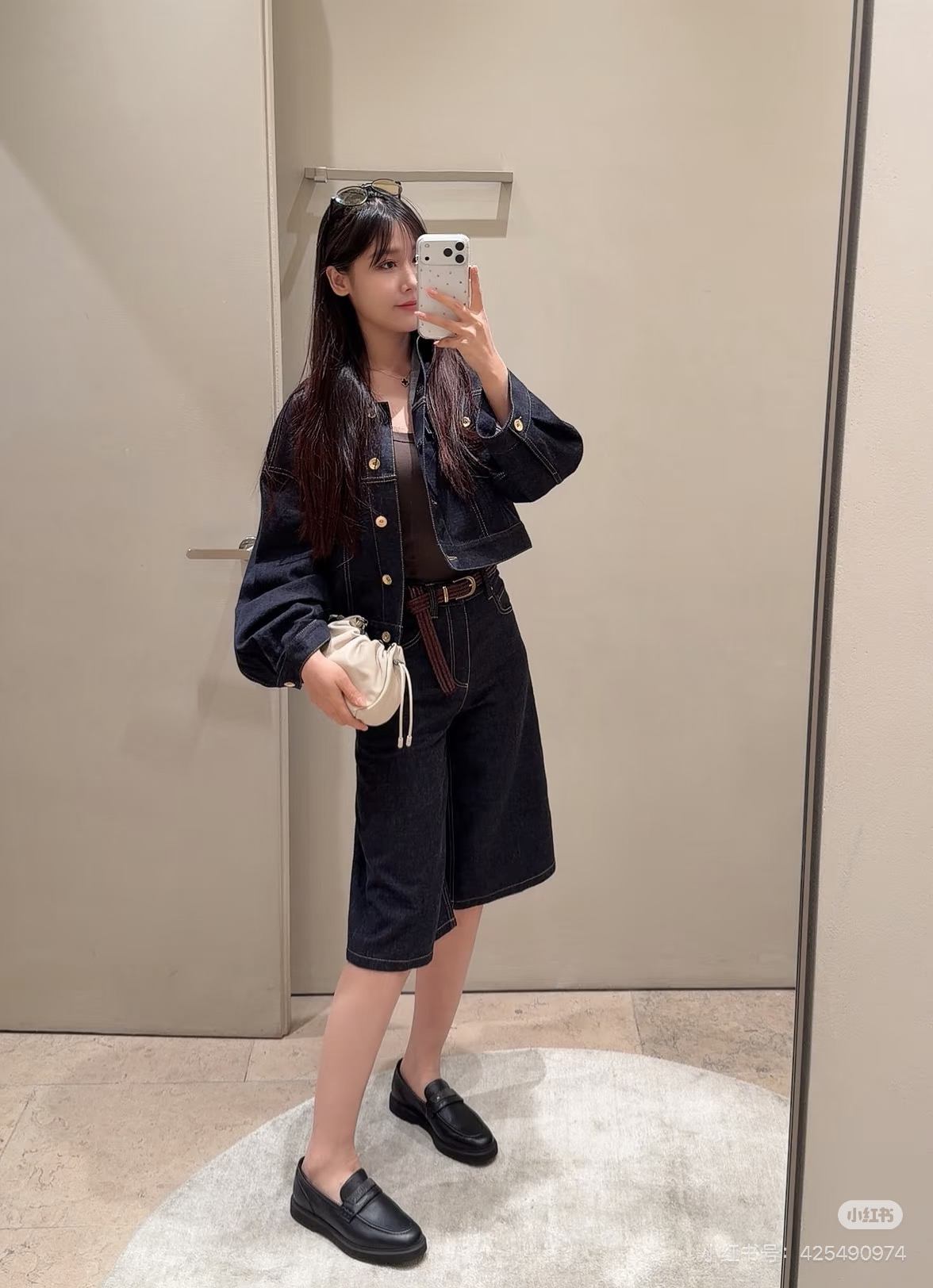 Brun 26ss denim jacket