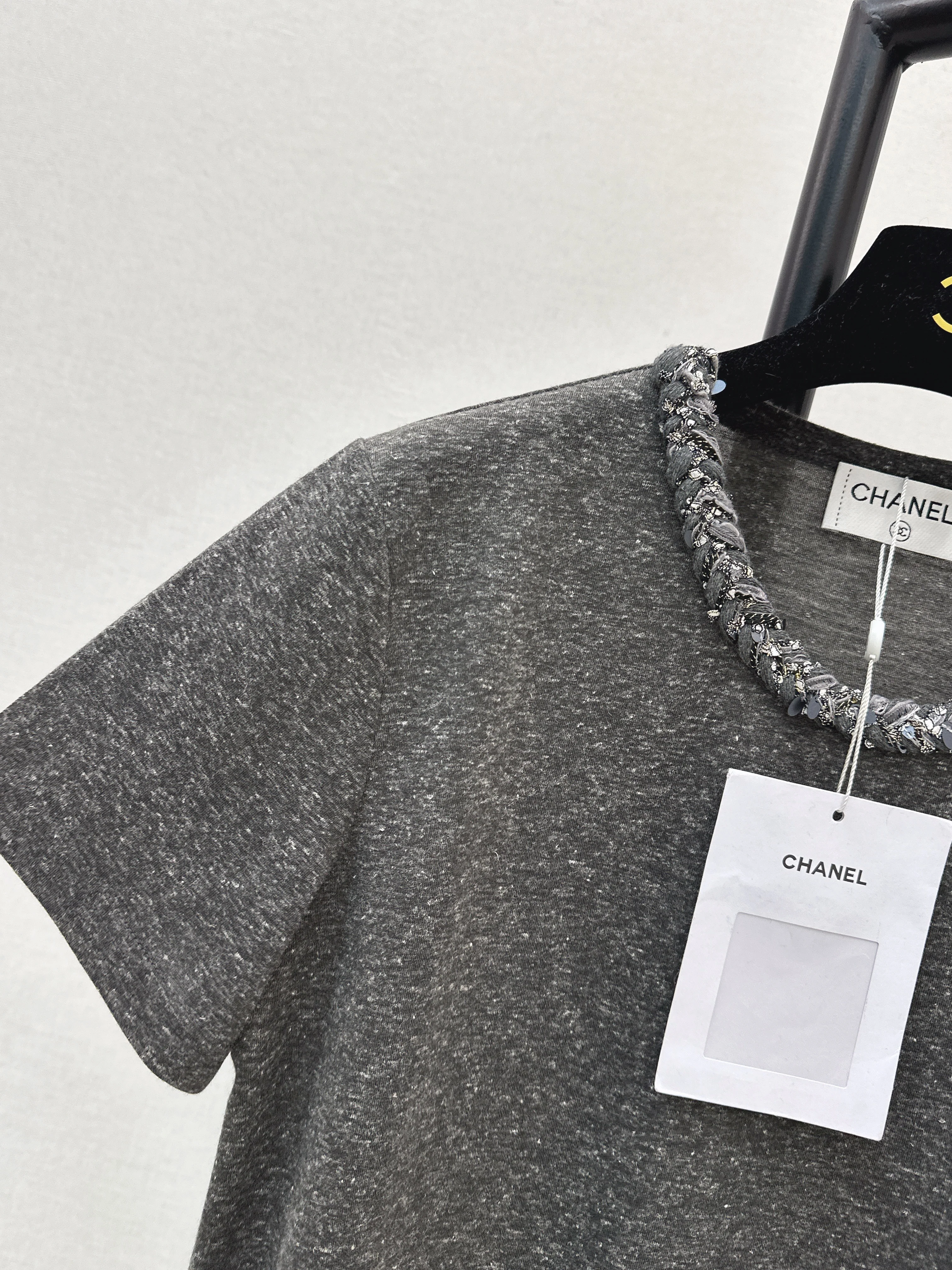 Chan 26ss beading t-shirts