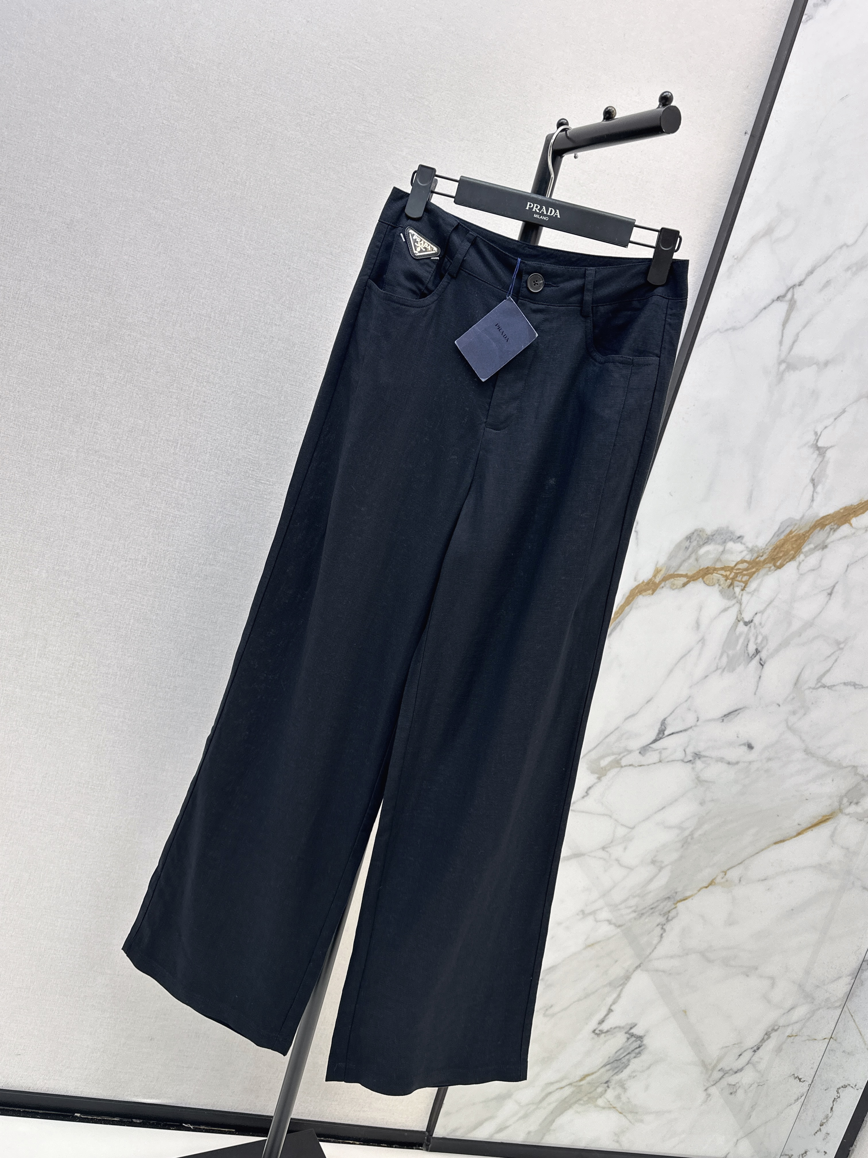 Pra 26SS High-Waisted Wide-Leg Pants