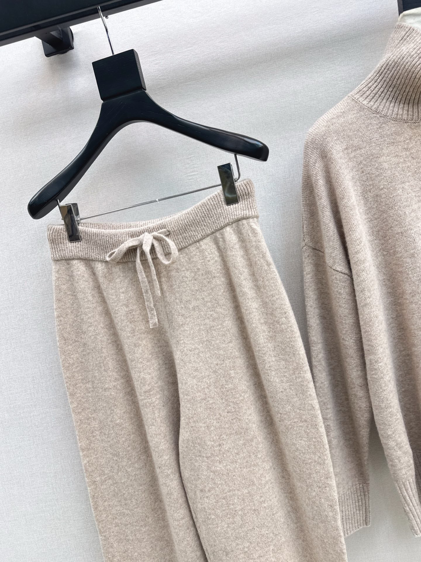 Max 25fw knit high neck sweater+pants outfit sets