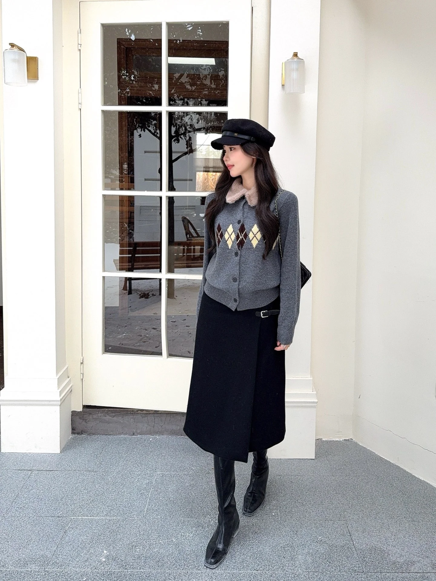 Miu 26ss wool cardigan