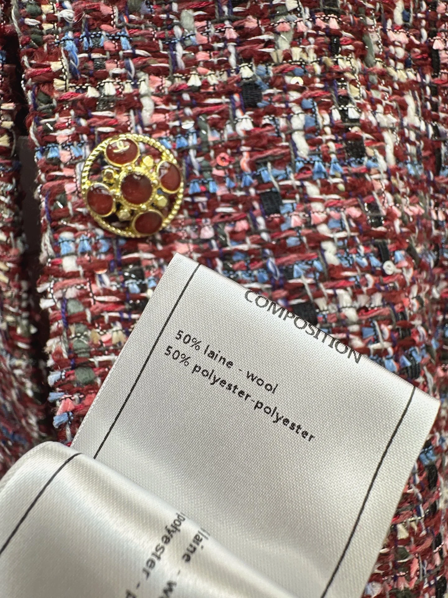 Chan 26ss tweed jacket