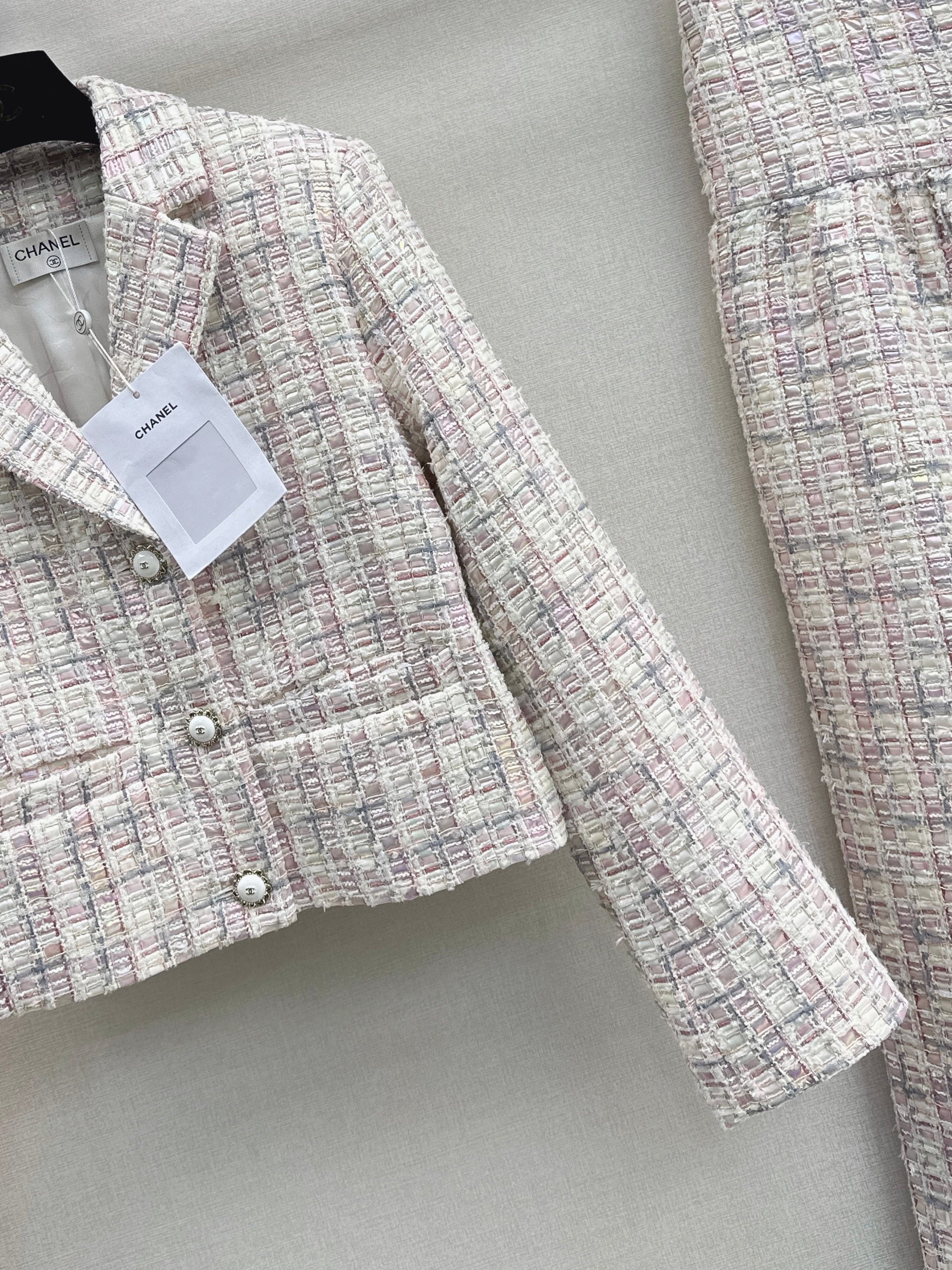 Chan 26ss tweed jacket
