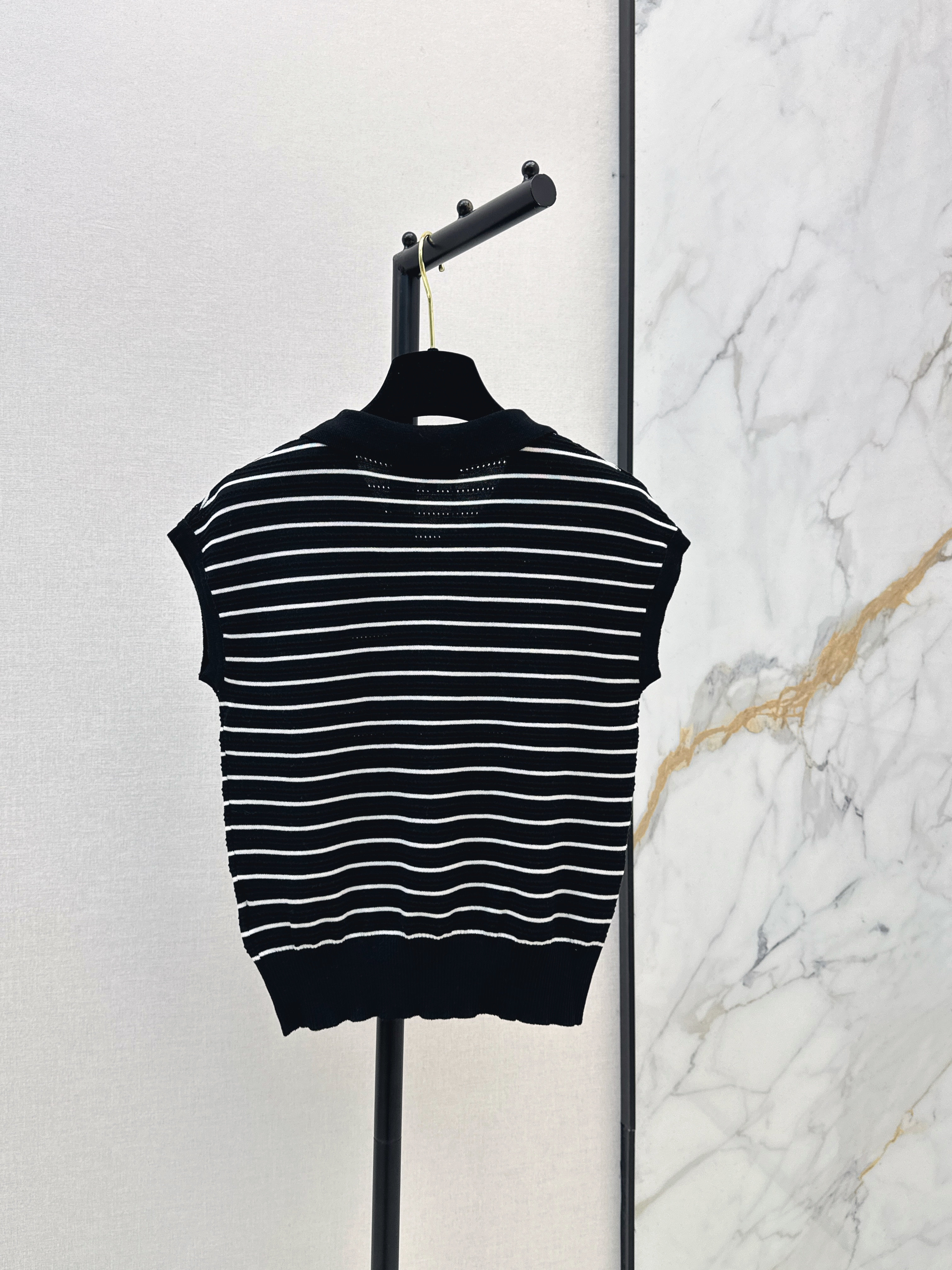 Chan 26ss stripe kniwear
