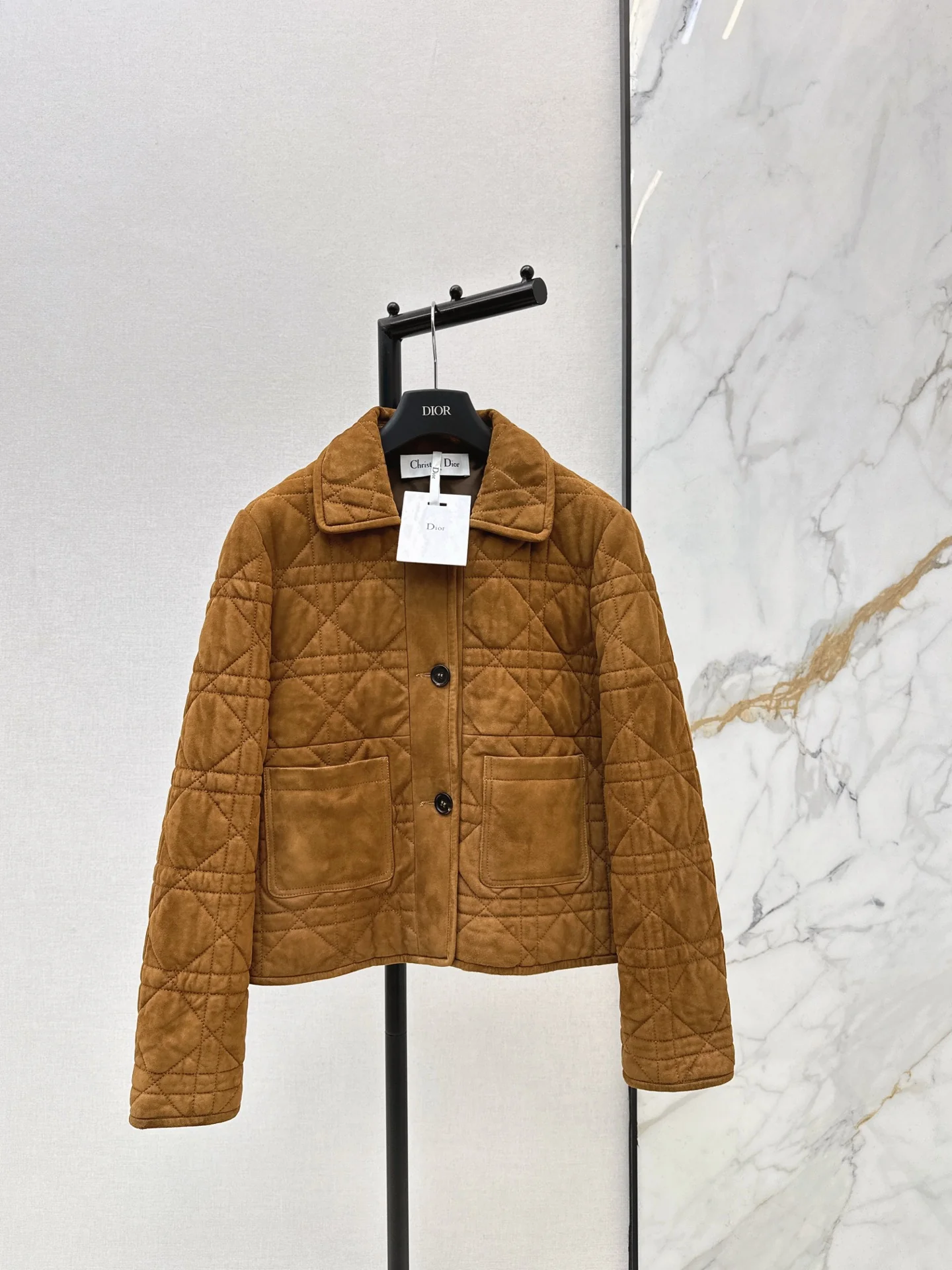CD 25fw suede jacket