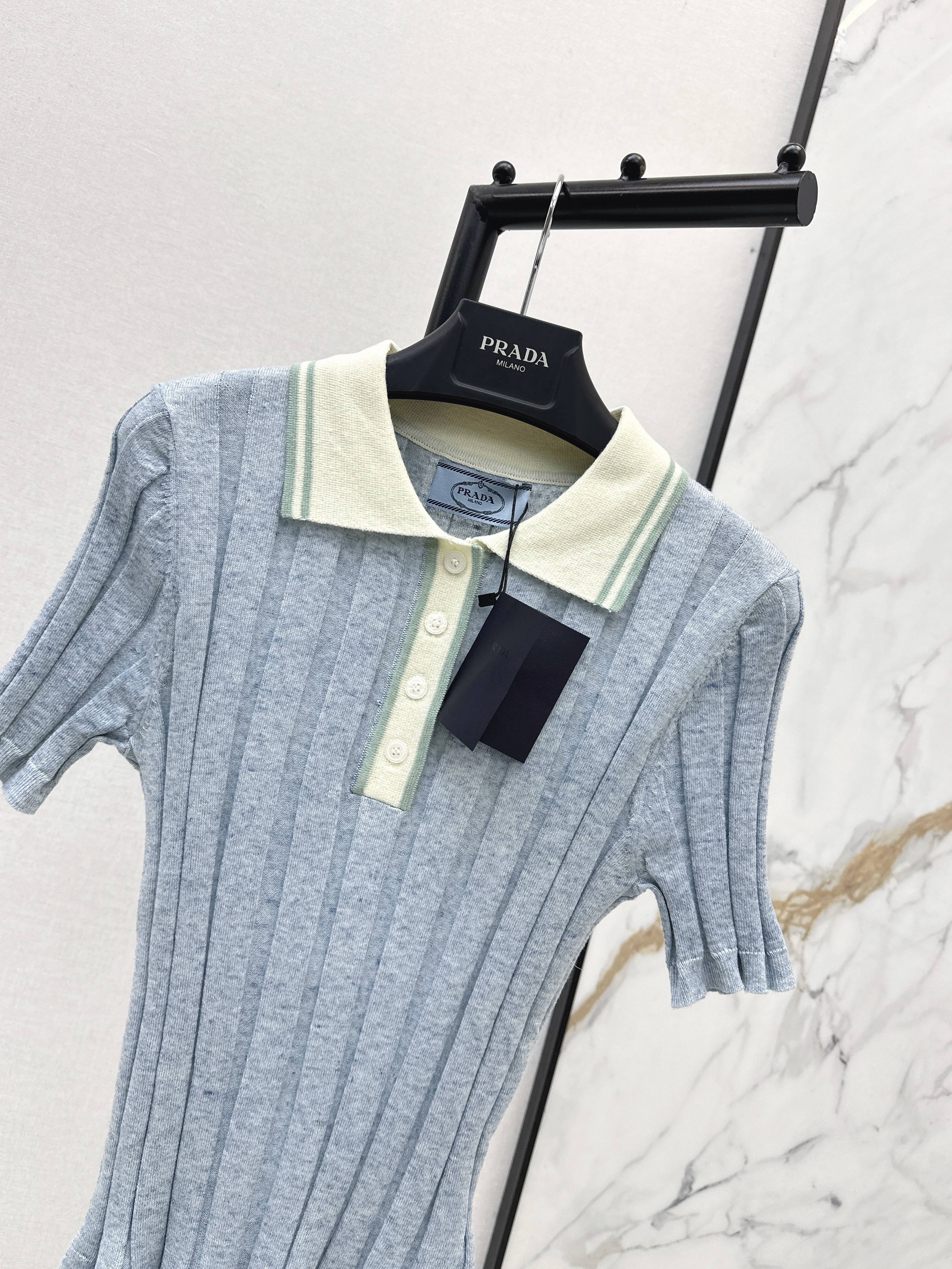 Prad 26ss knit sweater
