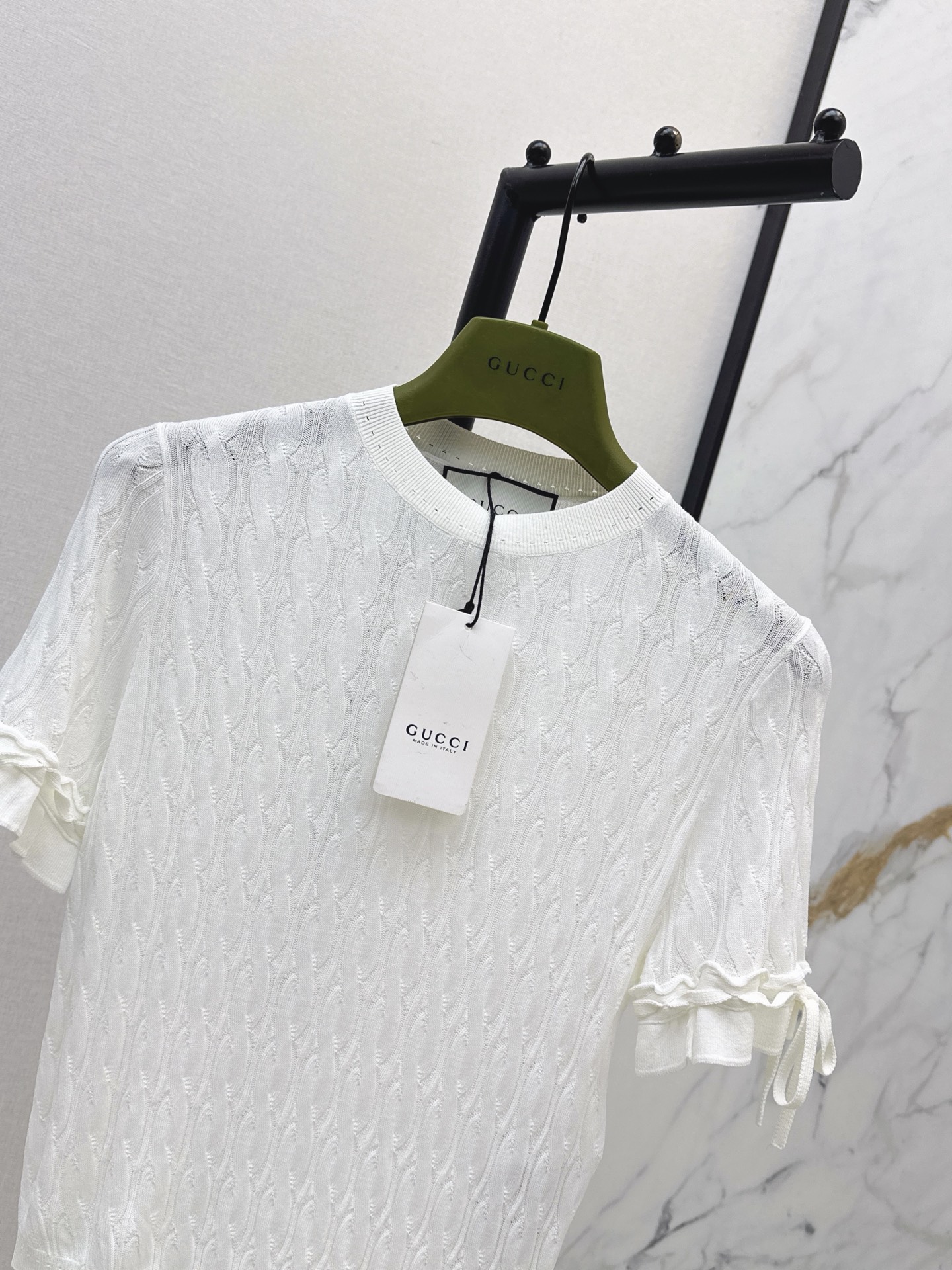 Guc 26ss cable knit top