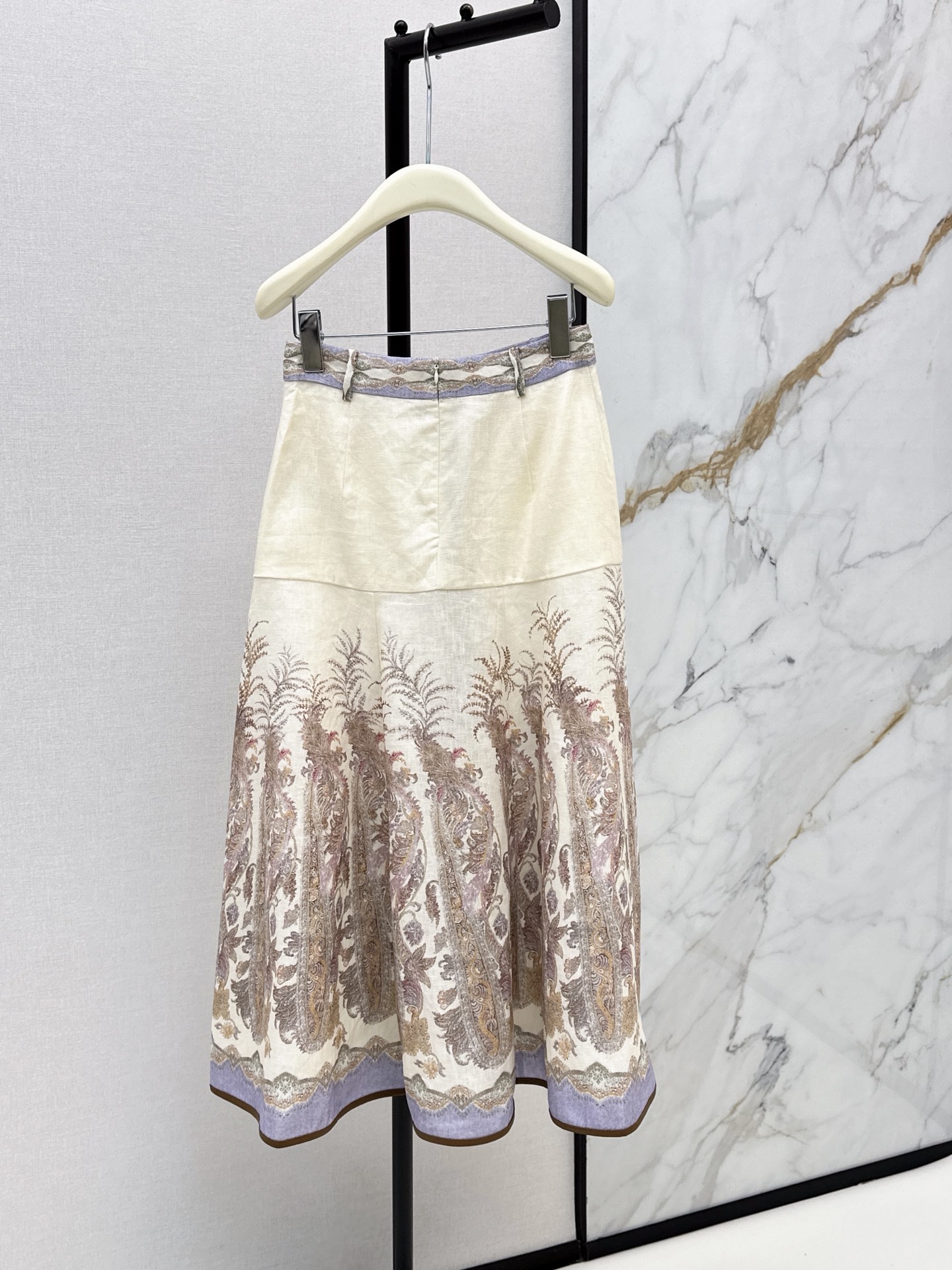 Zimm 26ss print skirt