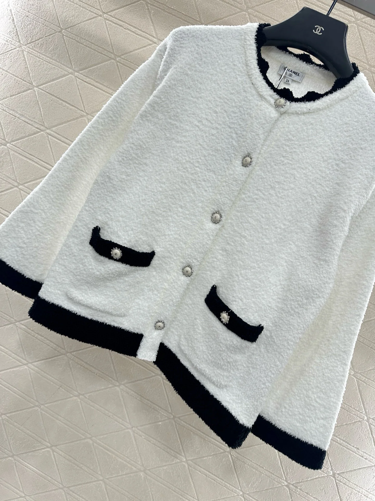 Chan 26ss knitted cardigan