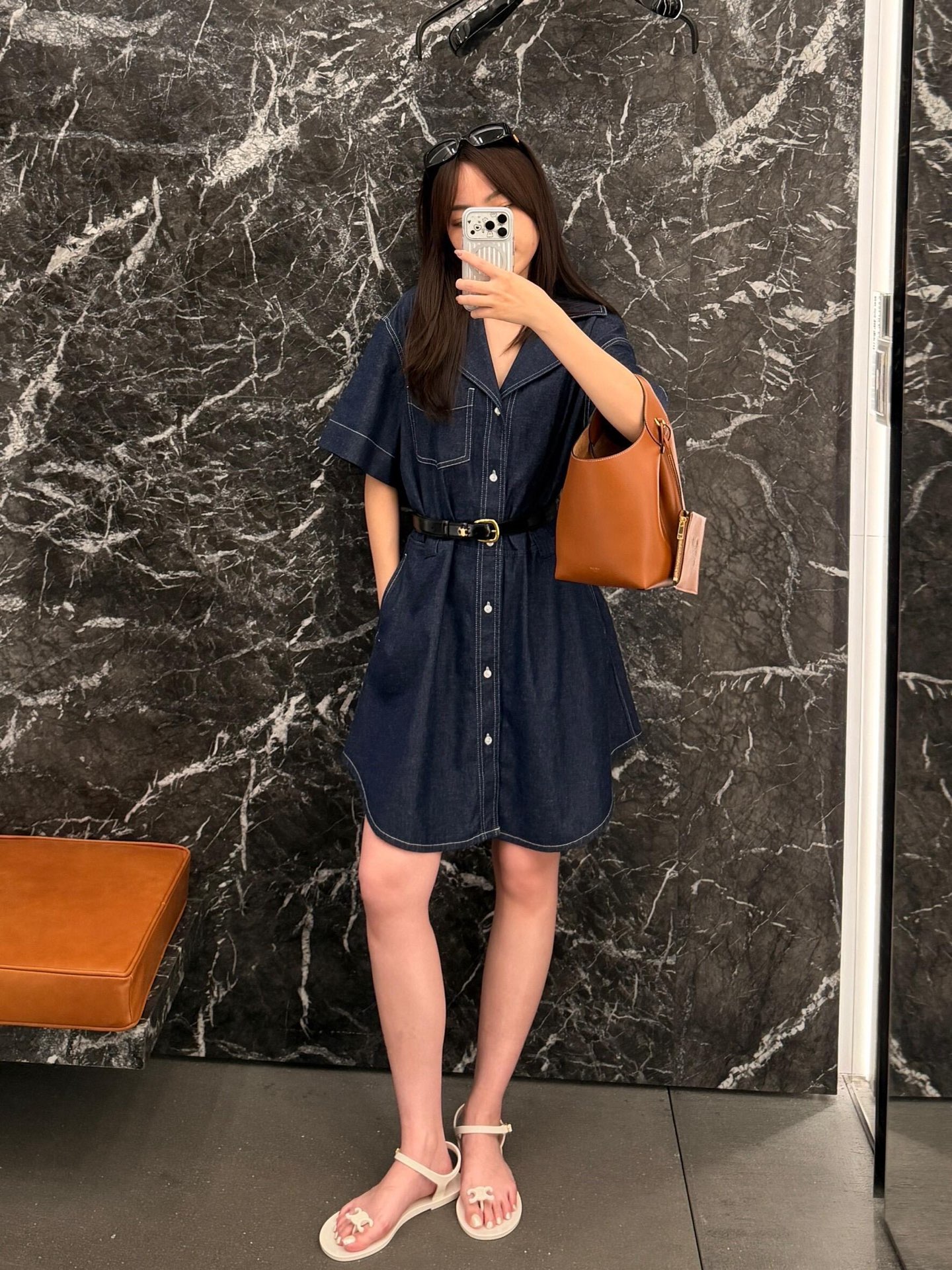 Celi 26ss denim dress