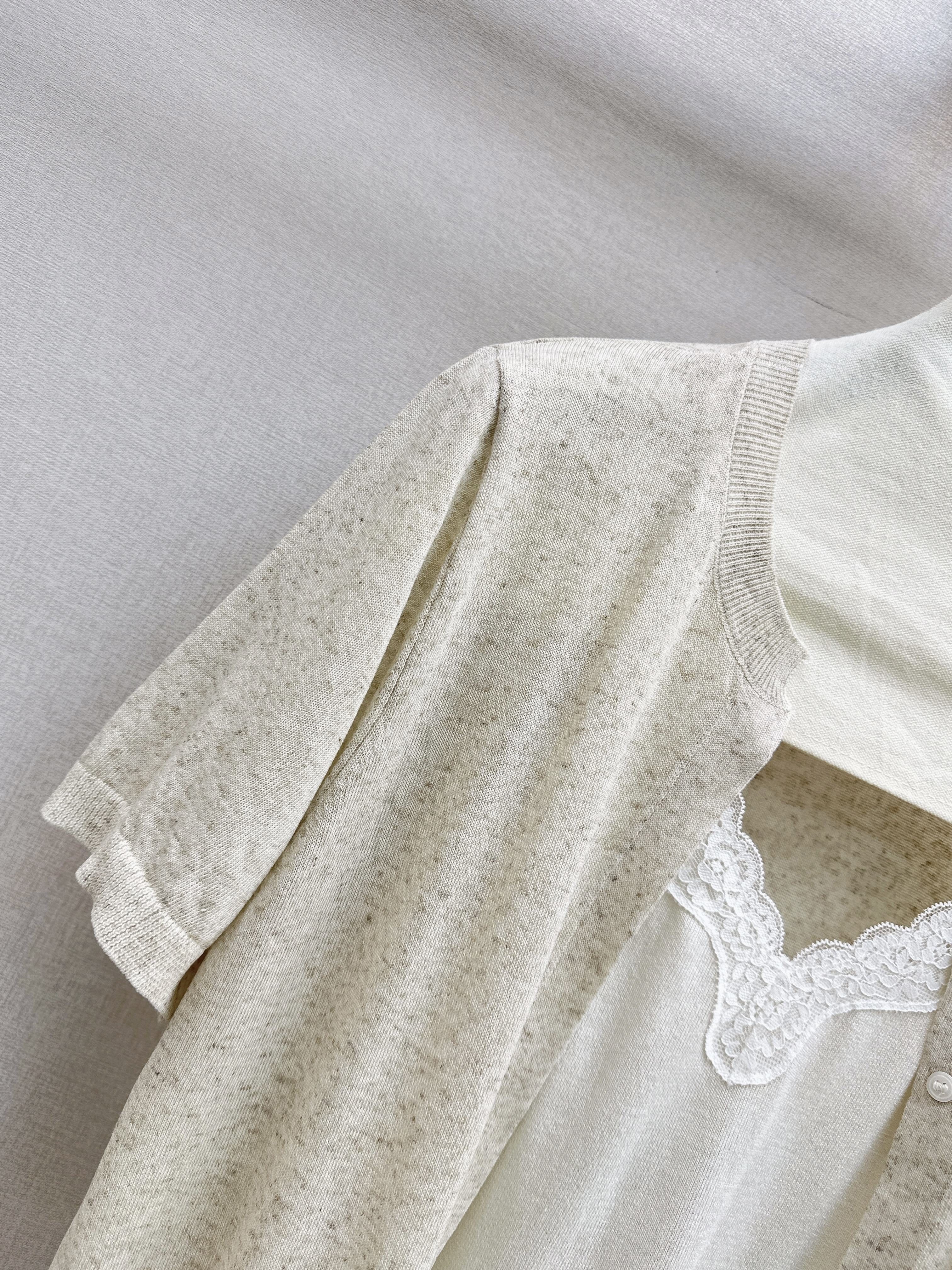 ES 26ss 2in1 knit sweater