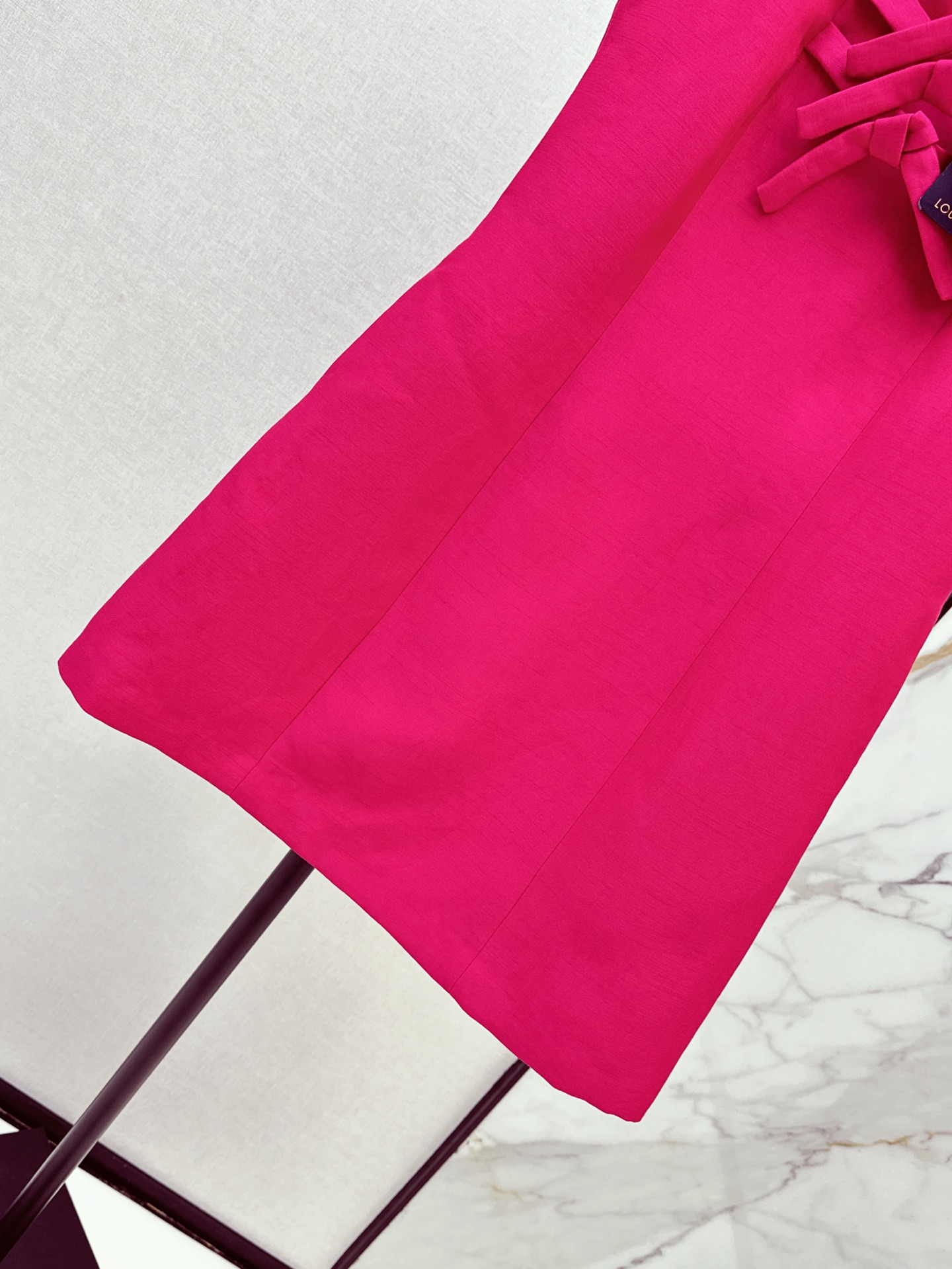 Loui 26ss sleeveless bow dress