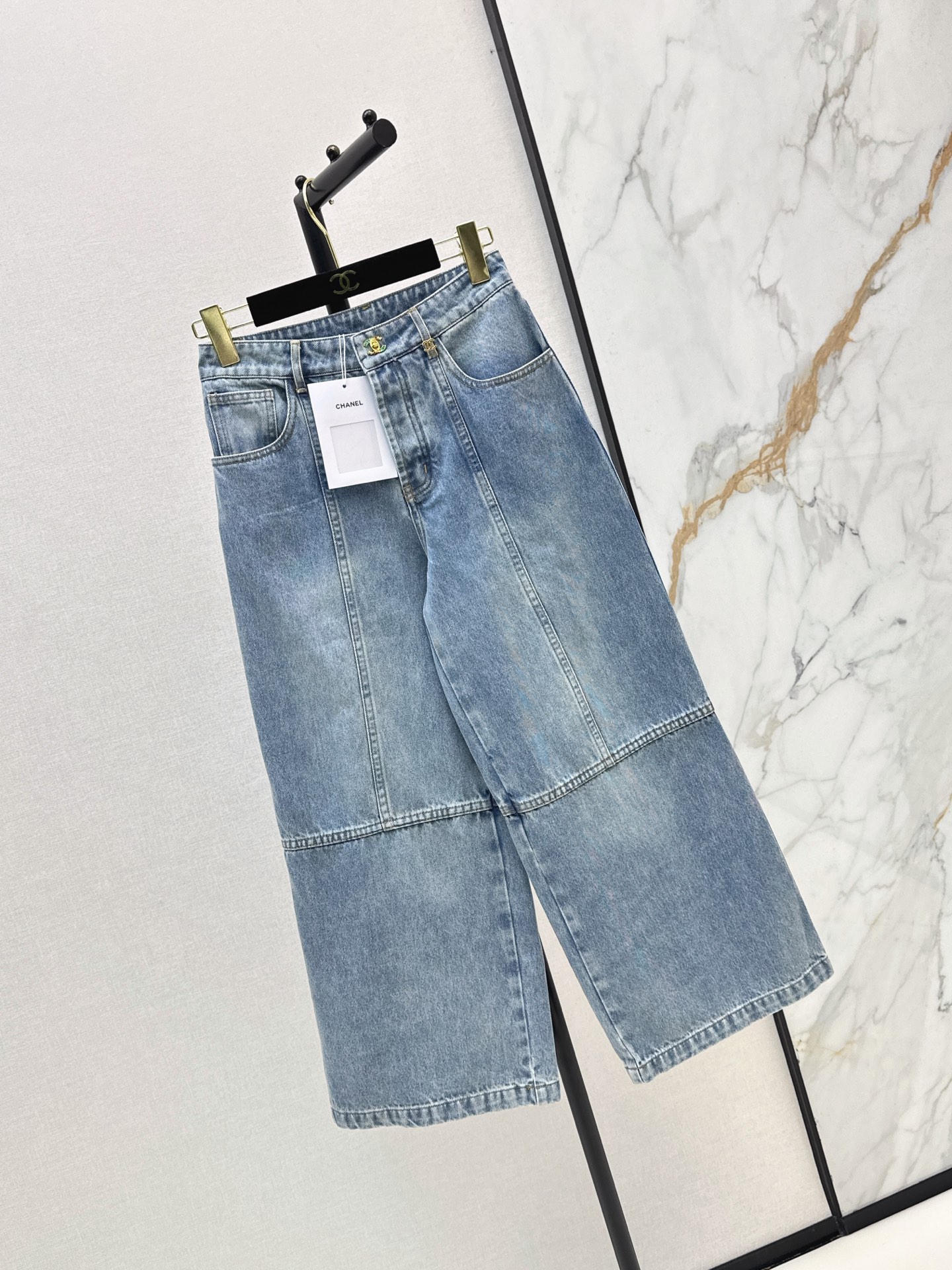 Chan 26ss cropped jeans
