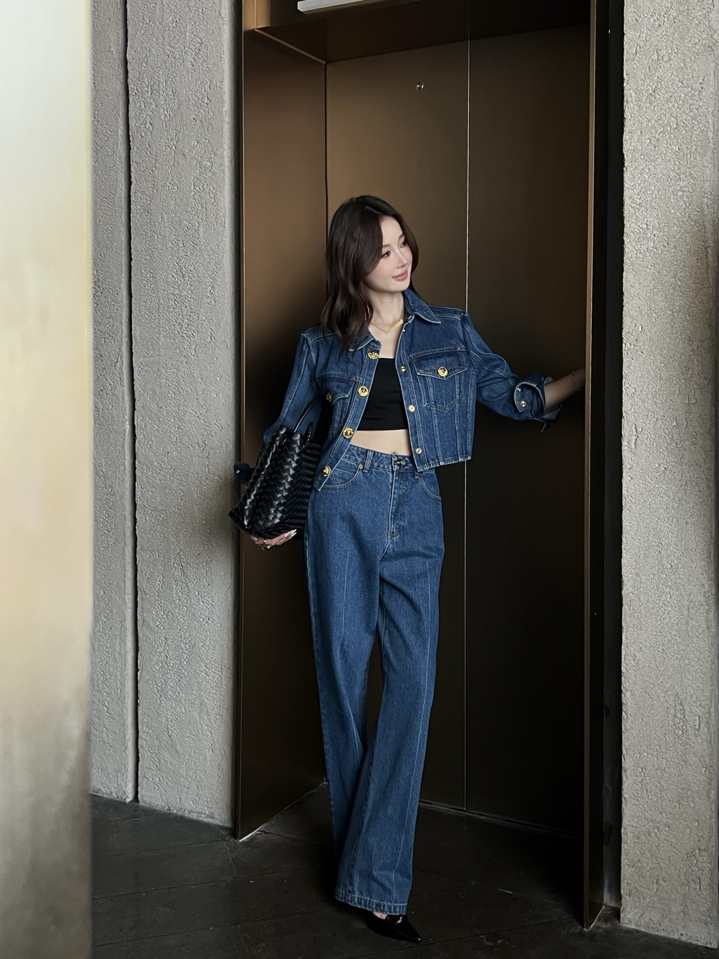 Bal 26ss denim jacket