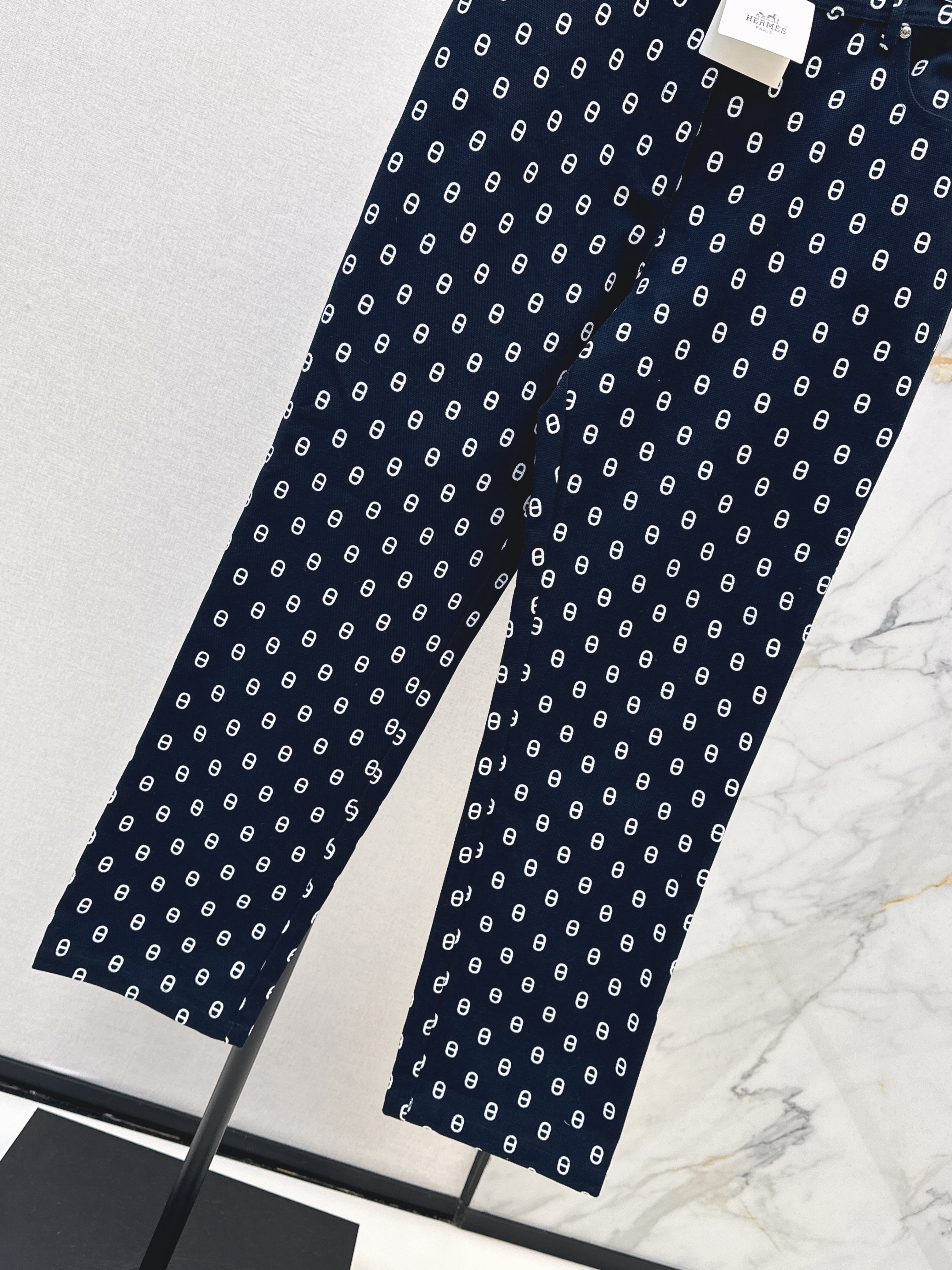 Herm 26ss print jeans