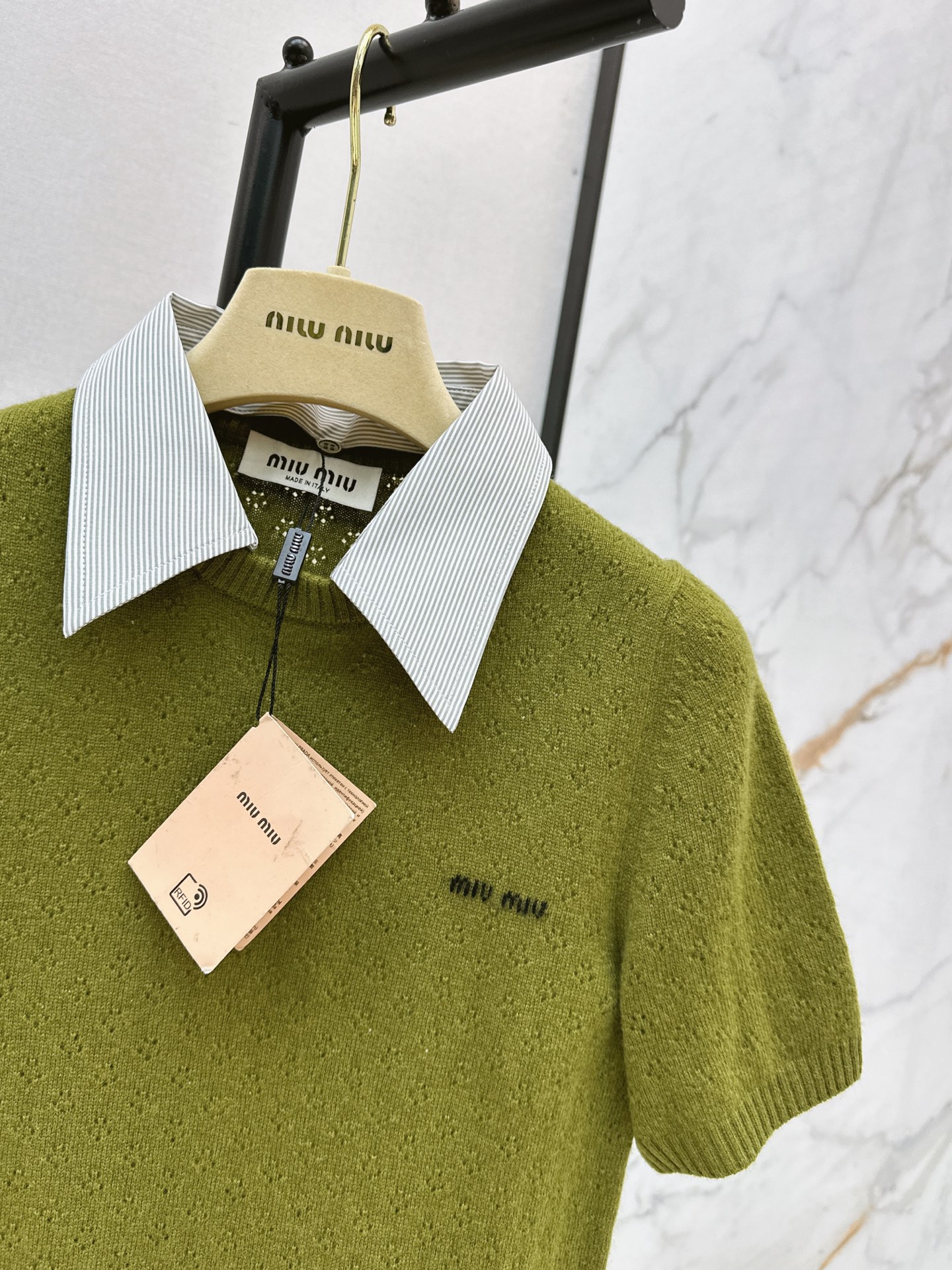 Miu 26ss 2in1 knitweat