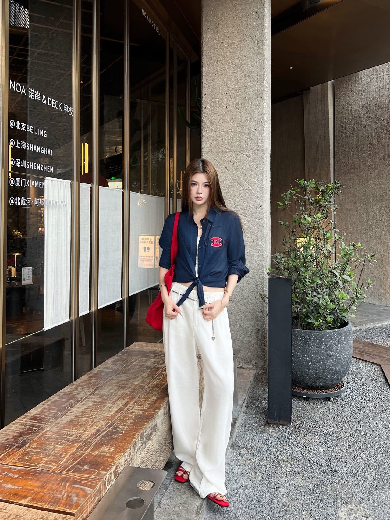 Chan 26ss straight pants