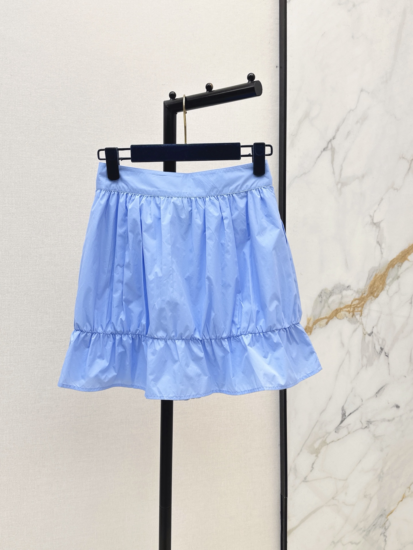 Loui 26ss zip-up skirt