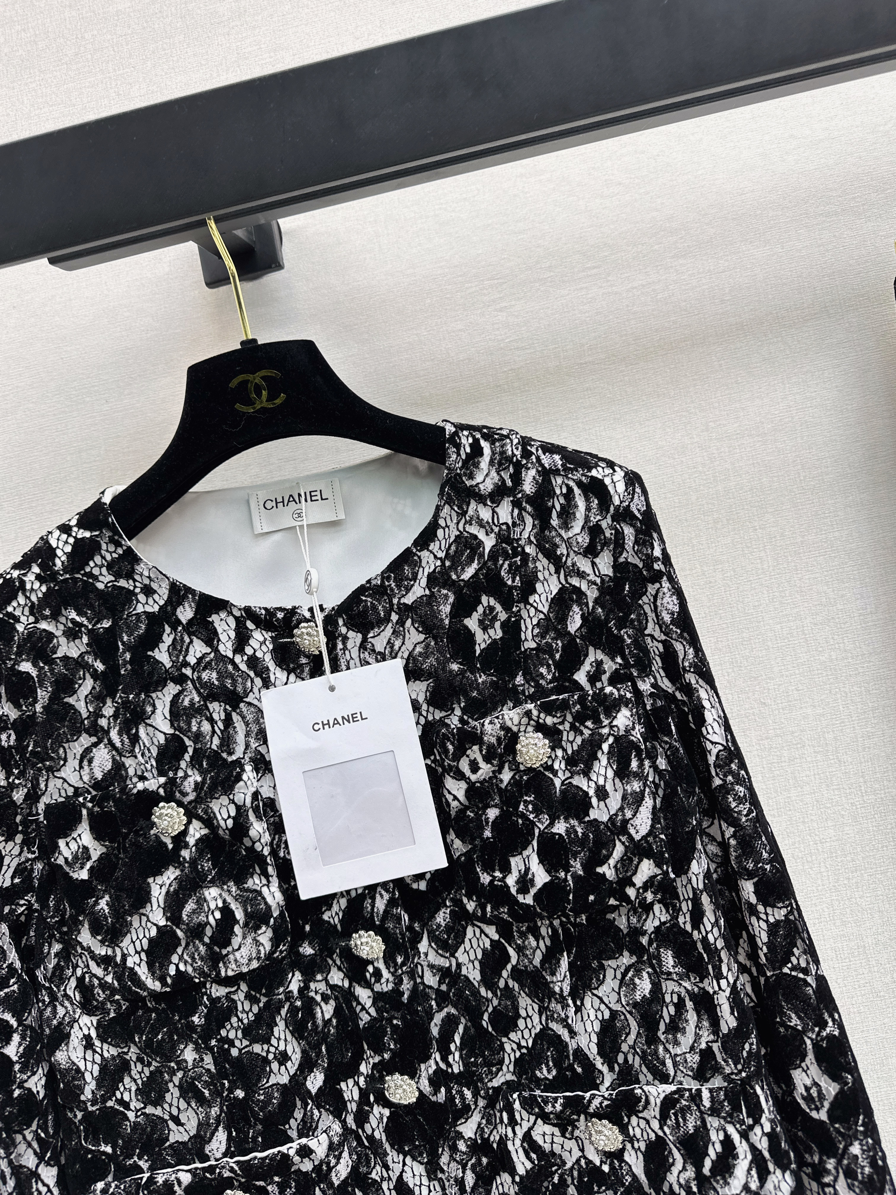 Chan 26ss lace jacket