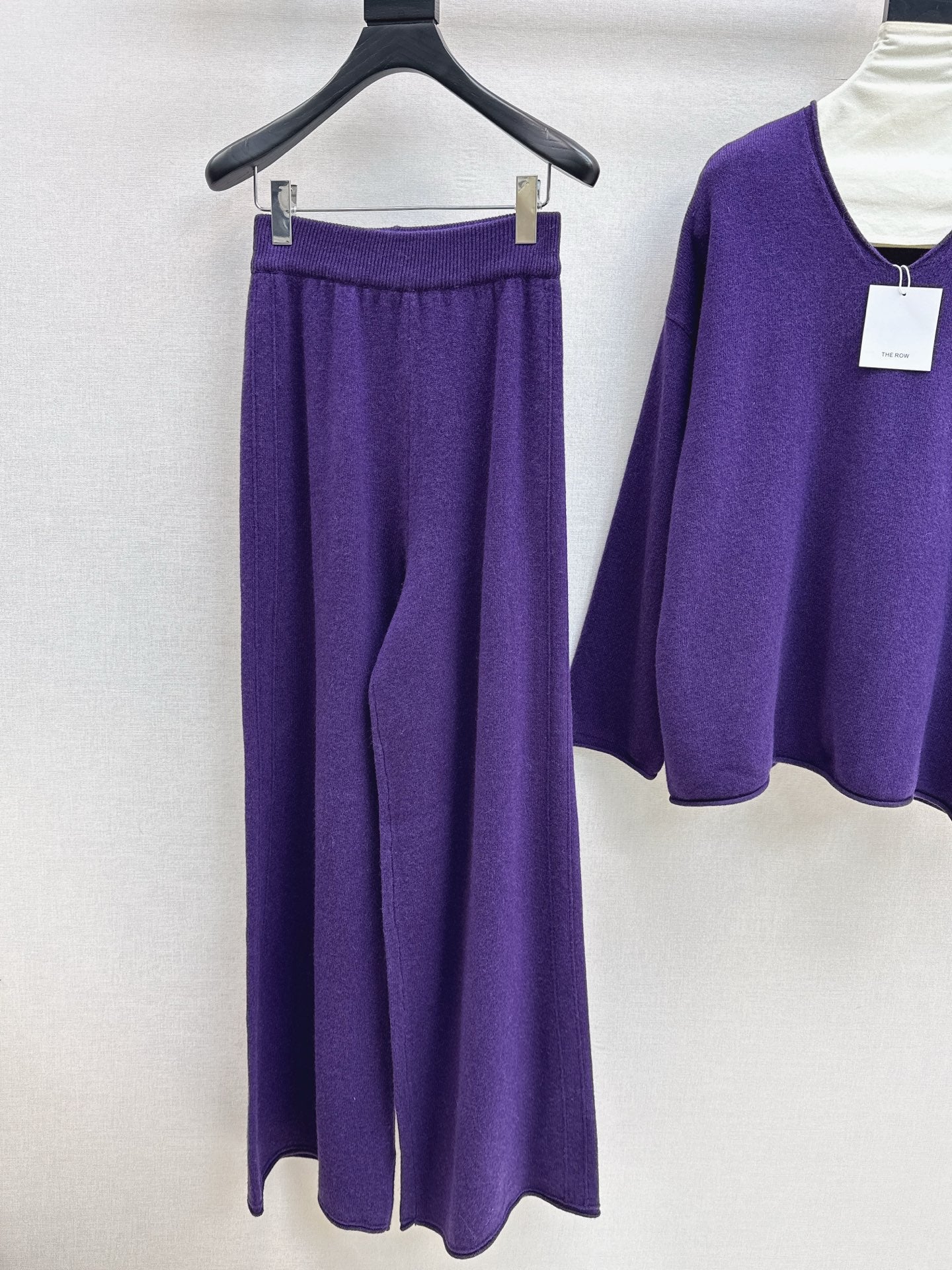 Row 25fw knit sweater pants set