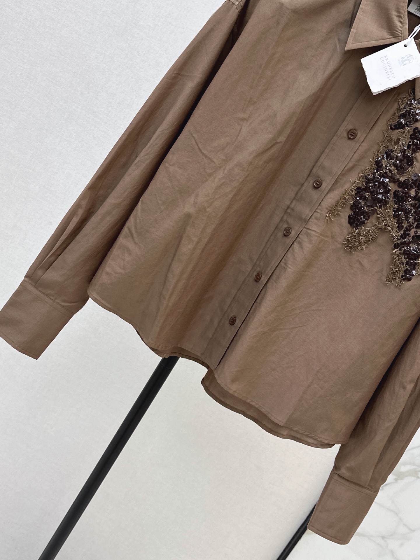 Brun 26ss sequine shirt