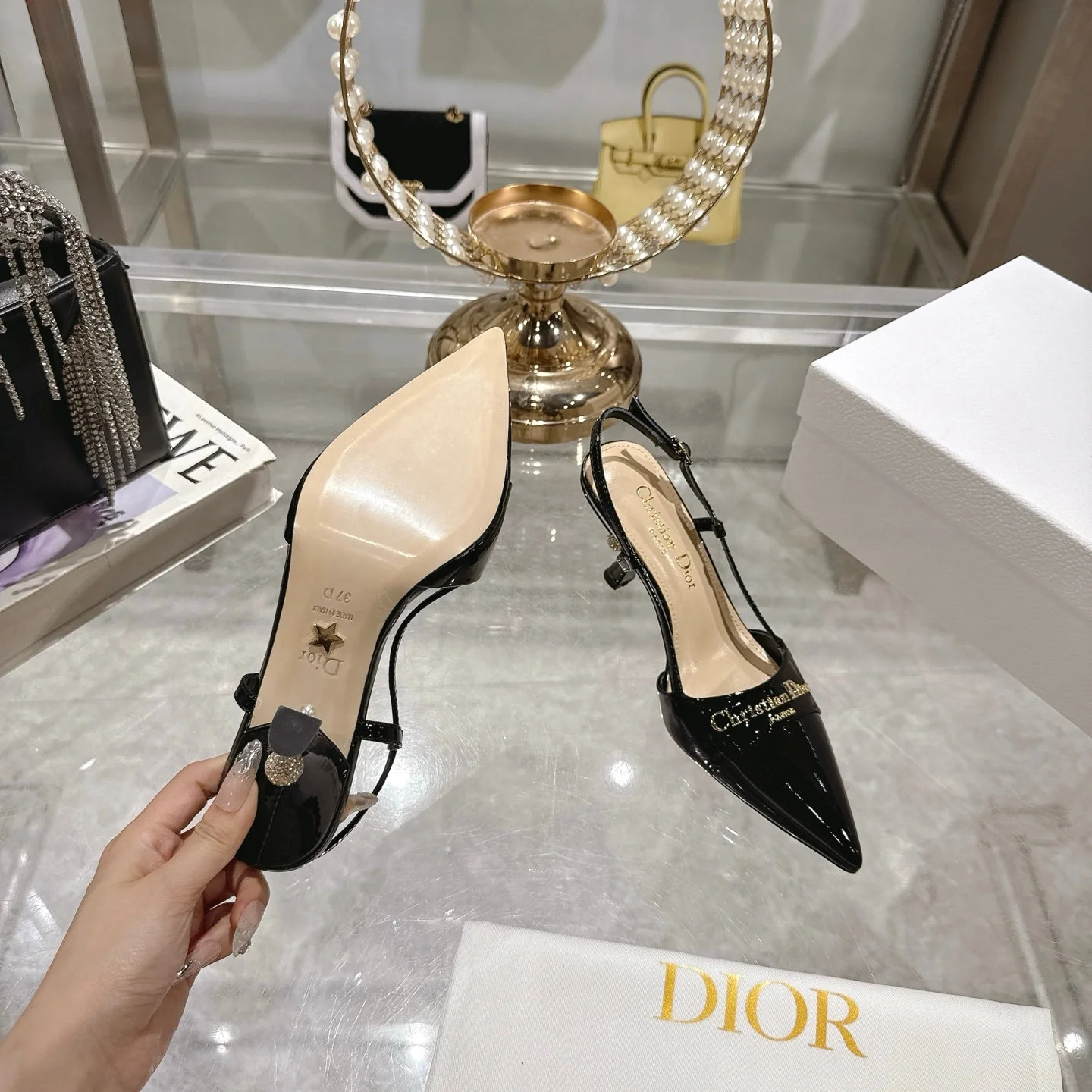 CD 25ss slingback pump