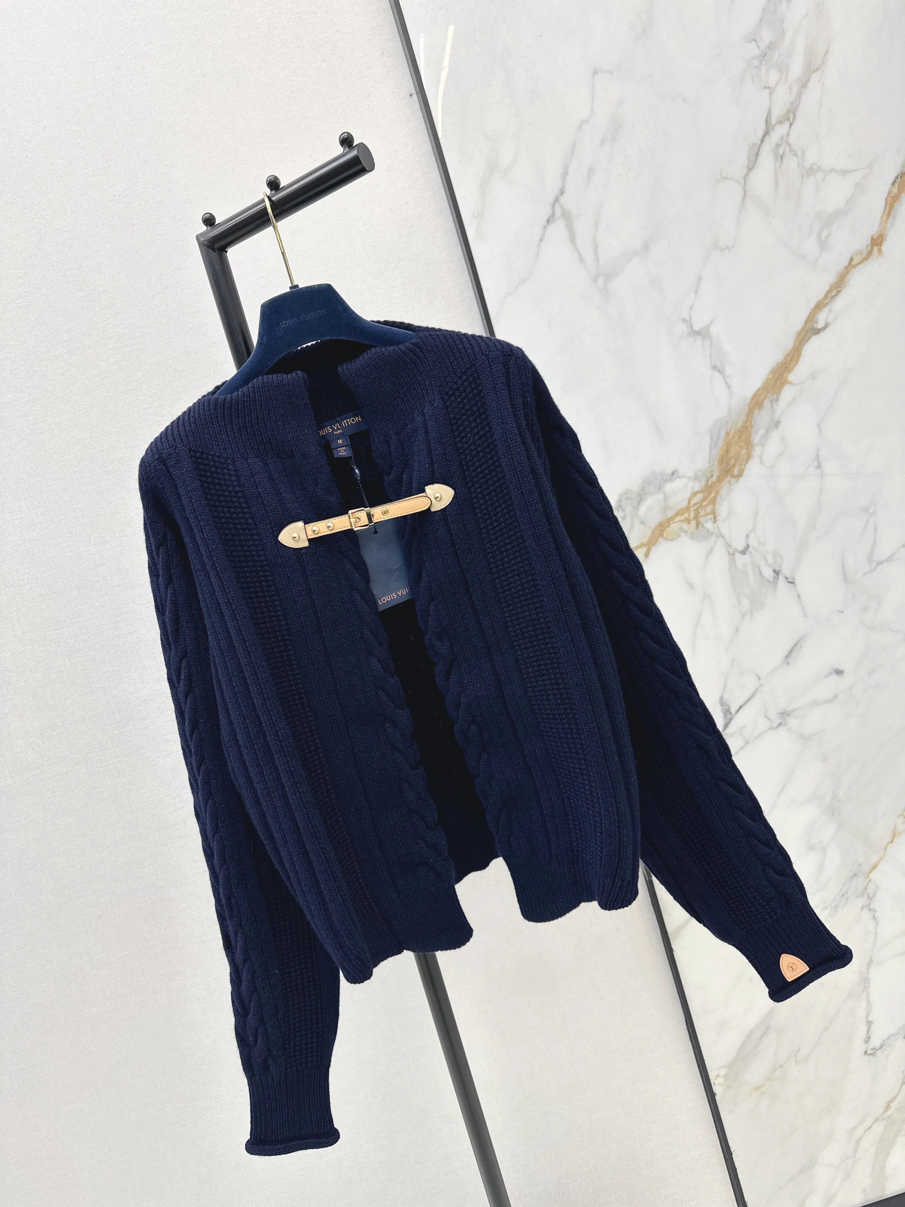 Louis 26ss wool knitted jacket