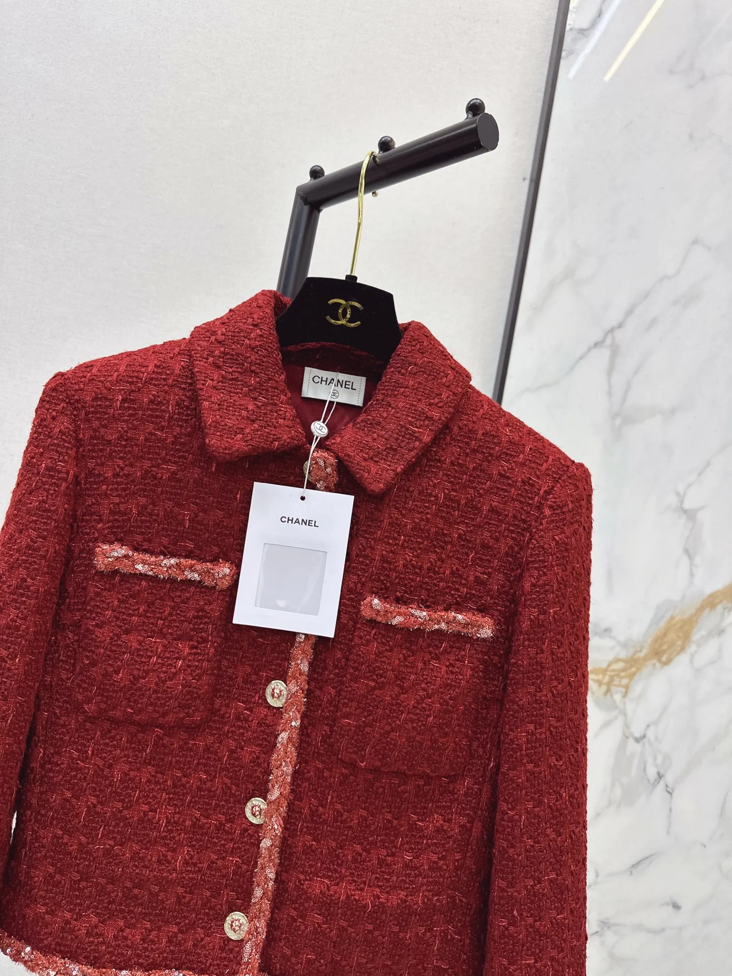 Chan 26ss tweed jacket