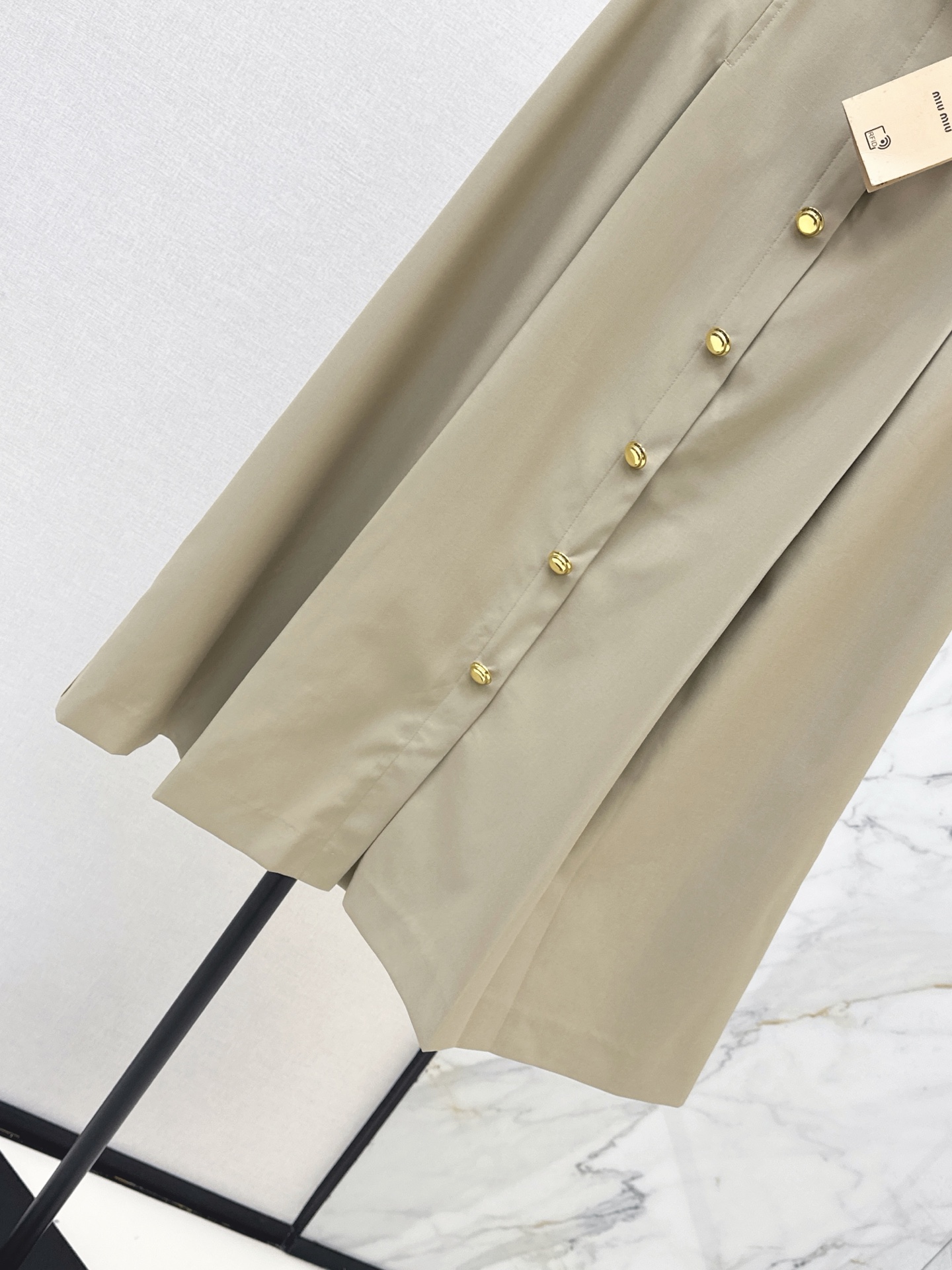 Miu 26ss belted skirt
