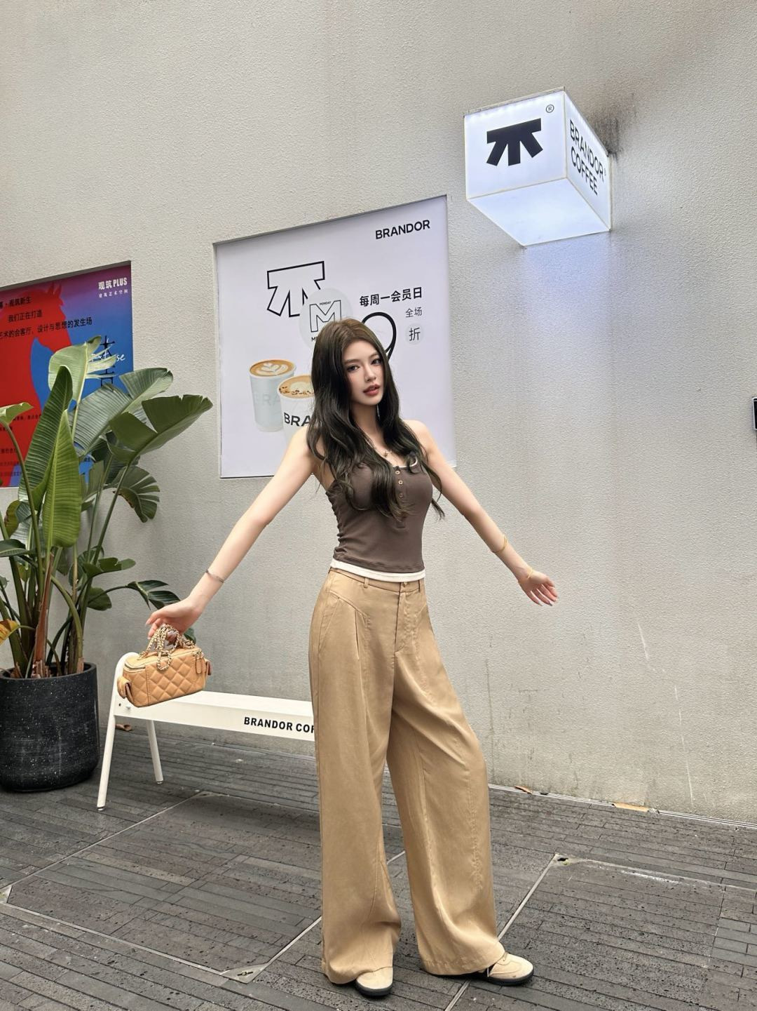 Celi 26ss suit pants