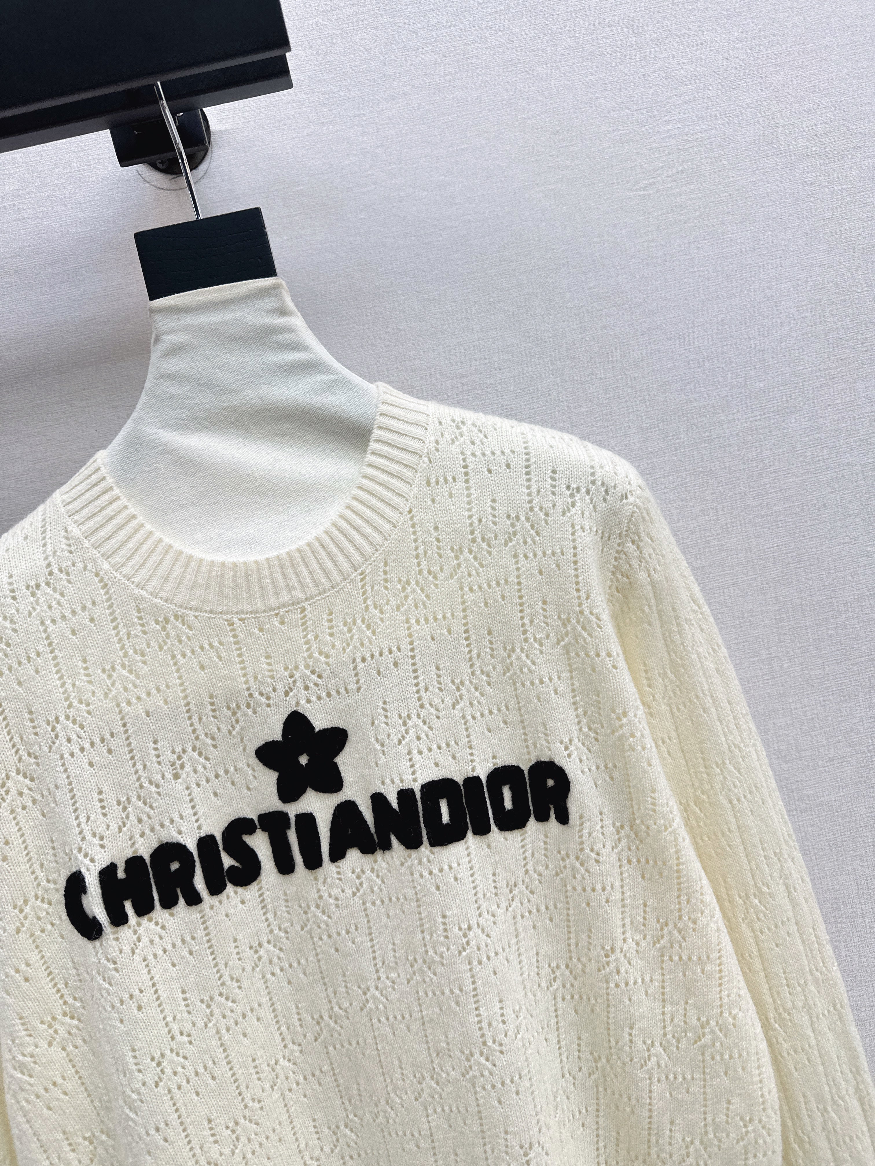 CD 26ss embroidery sweater