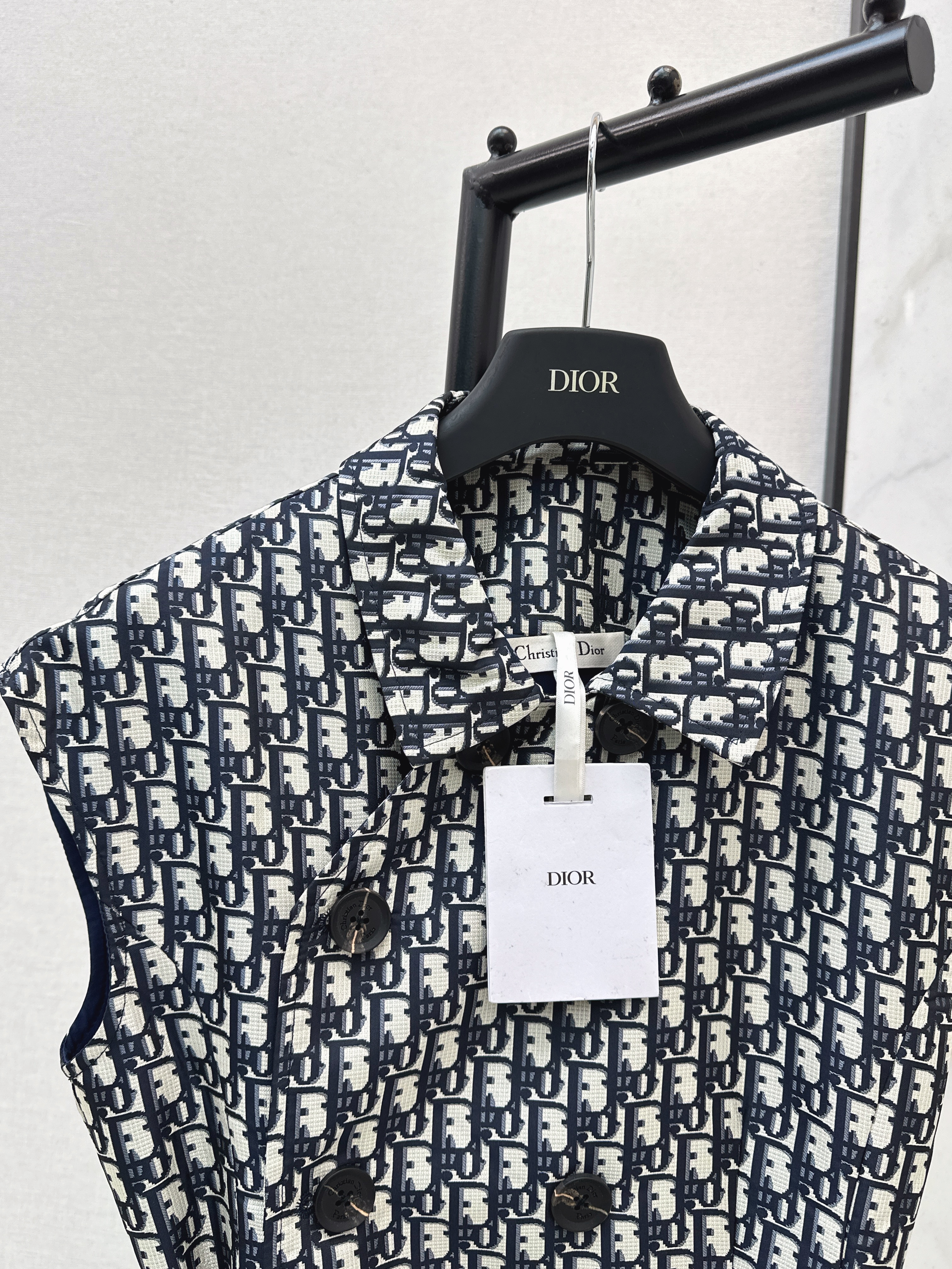 CD 26ss jacquard sleeveless dress