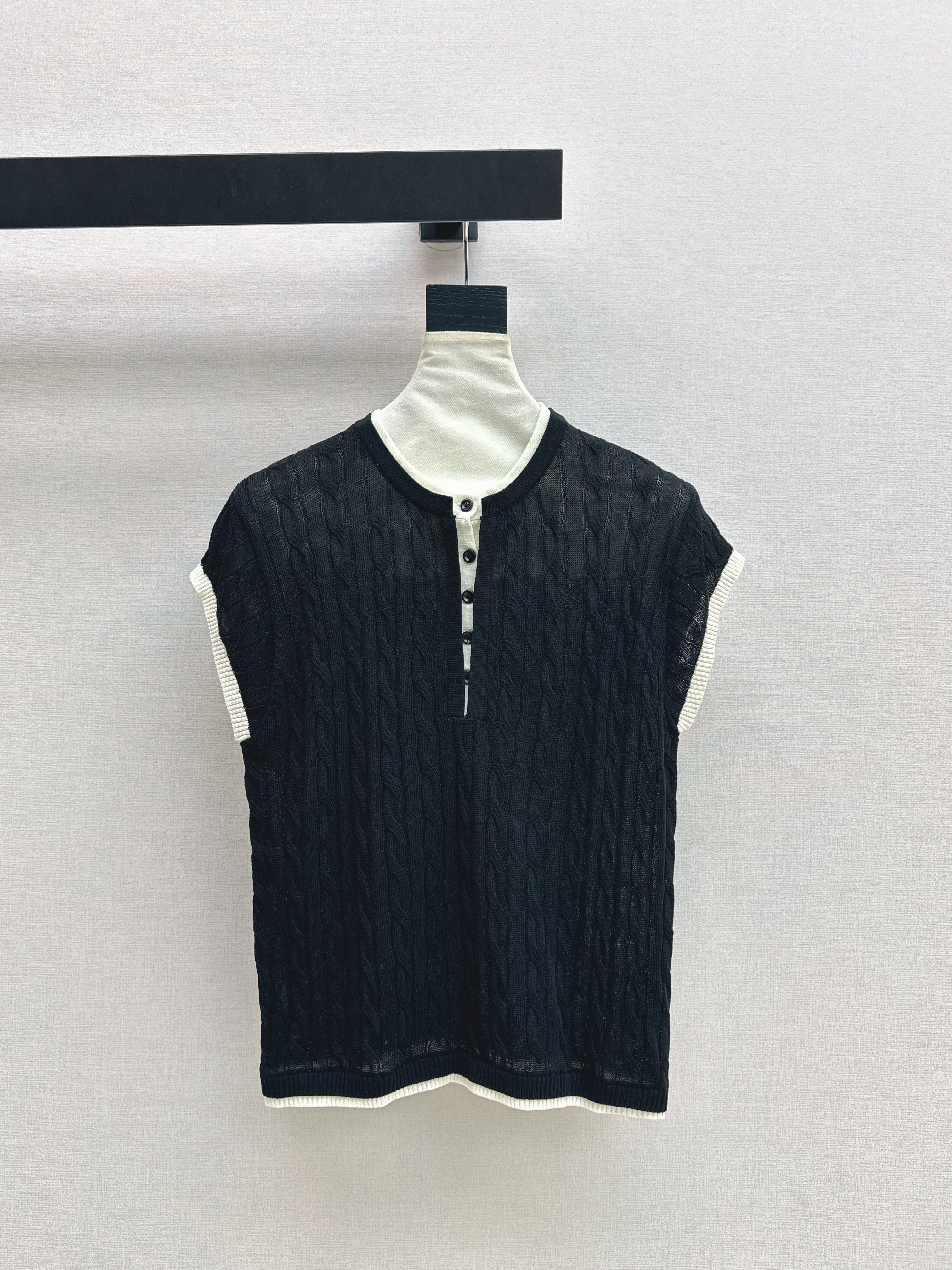 Ralp 26ss sleeveless knitwear
