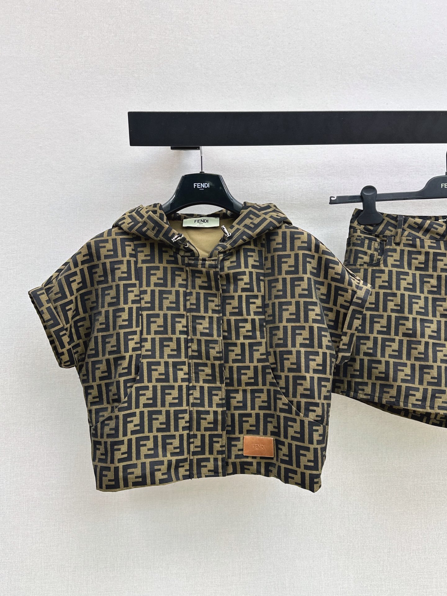 Fen 26ss jacquard outfit sets