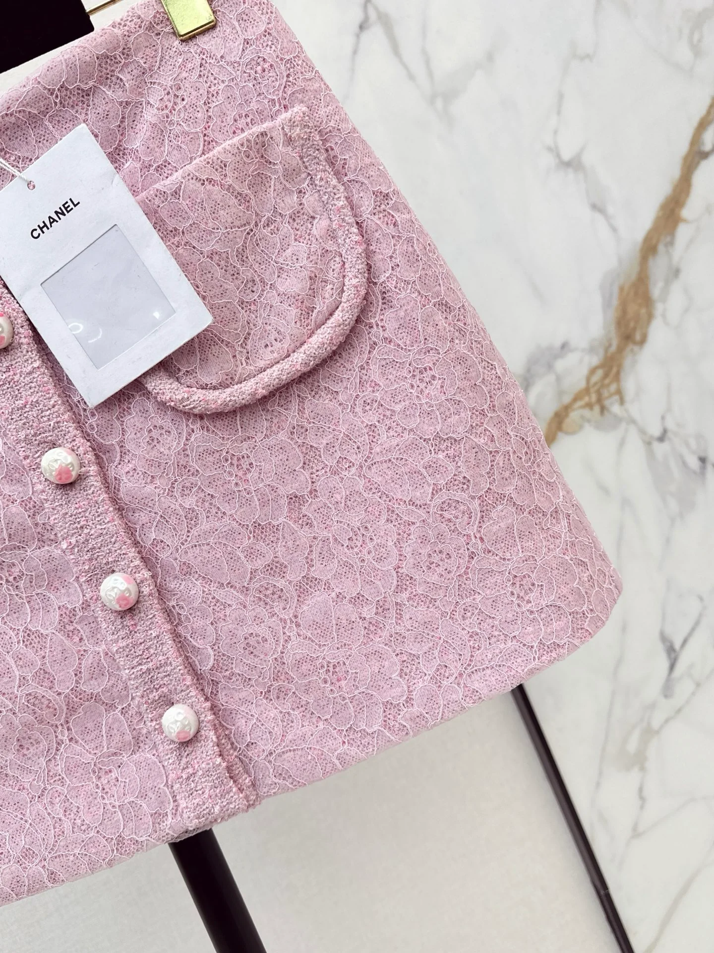 Chan 25fw lace skirt