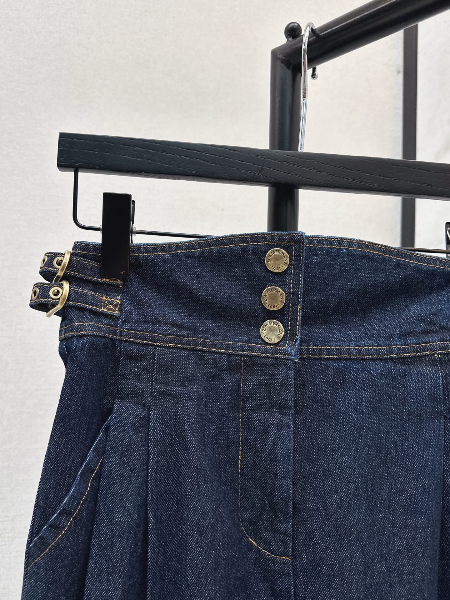 Zimm 26ss wide-leg jeans