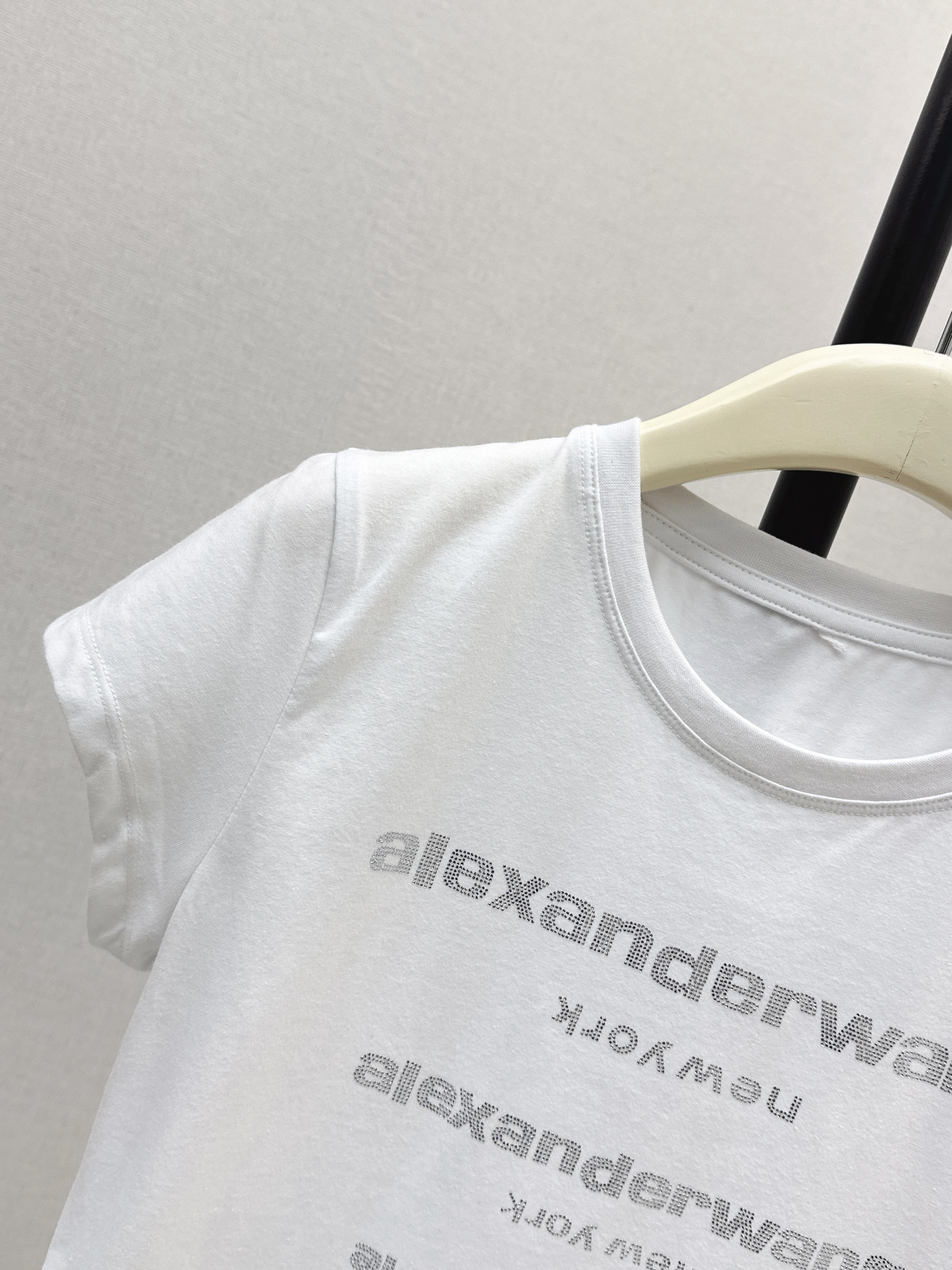 Alex 26ss rhinestone t-shirt