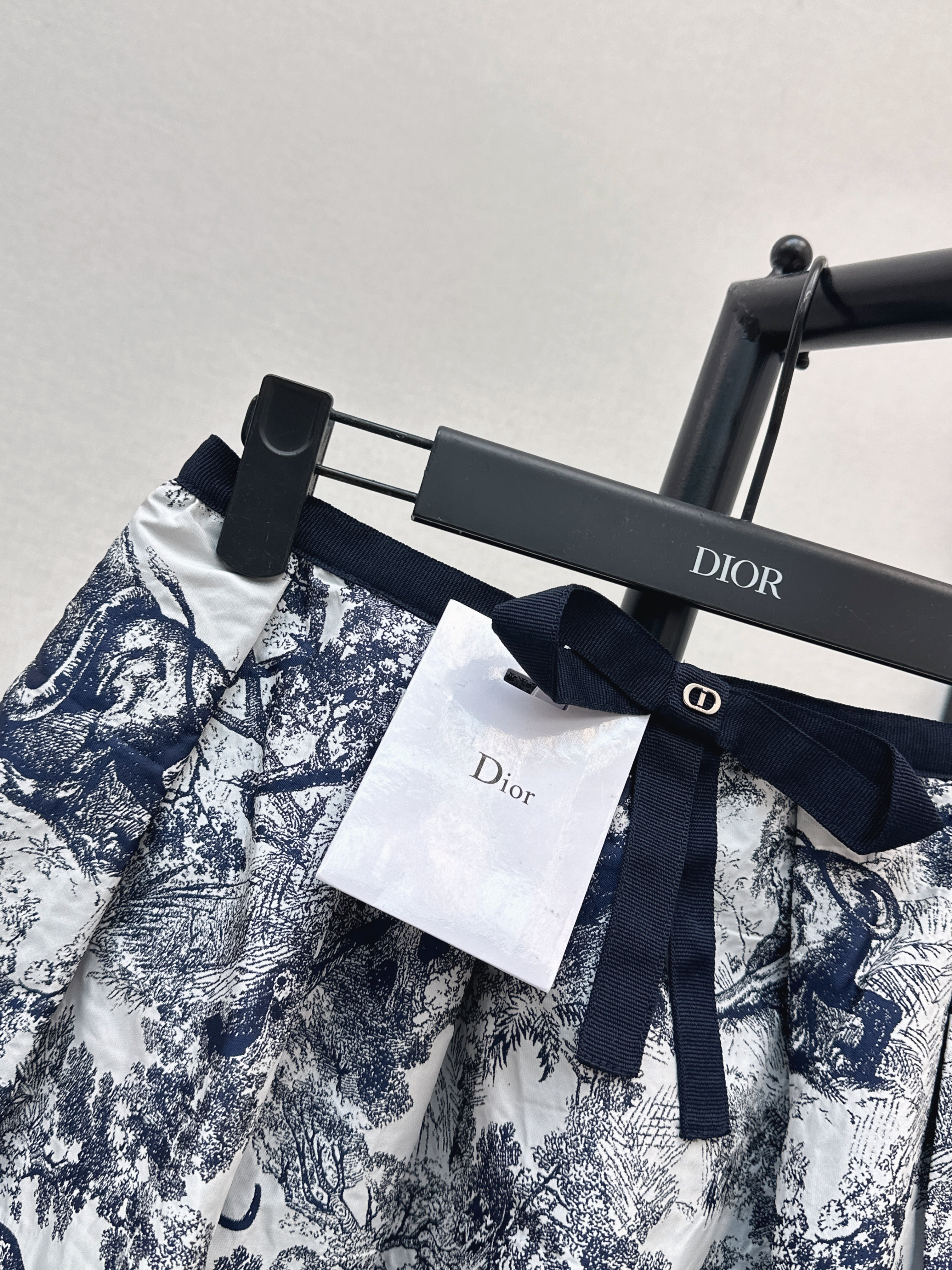 CD 26ss print A-line skirt