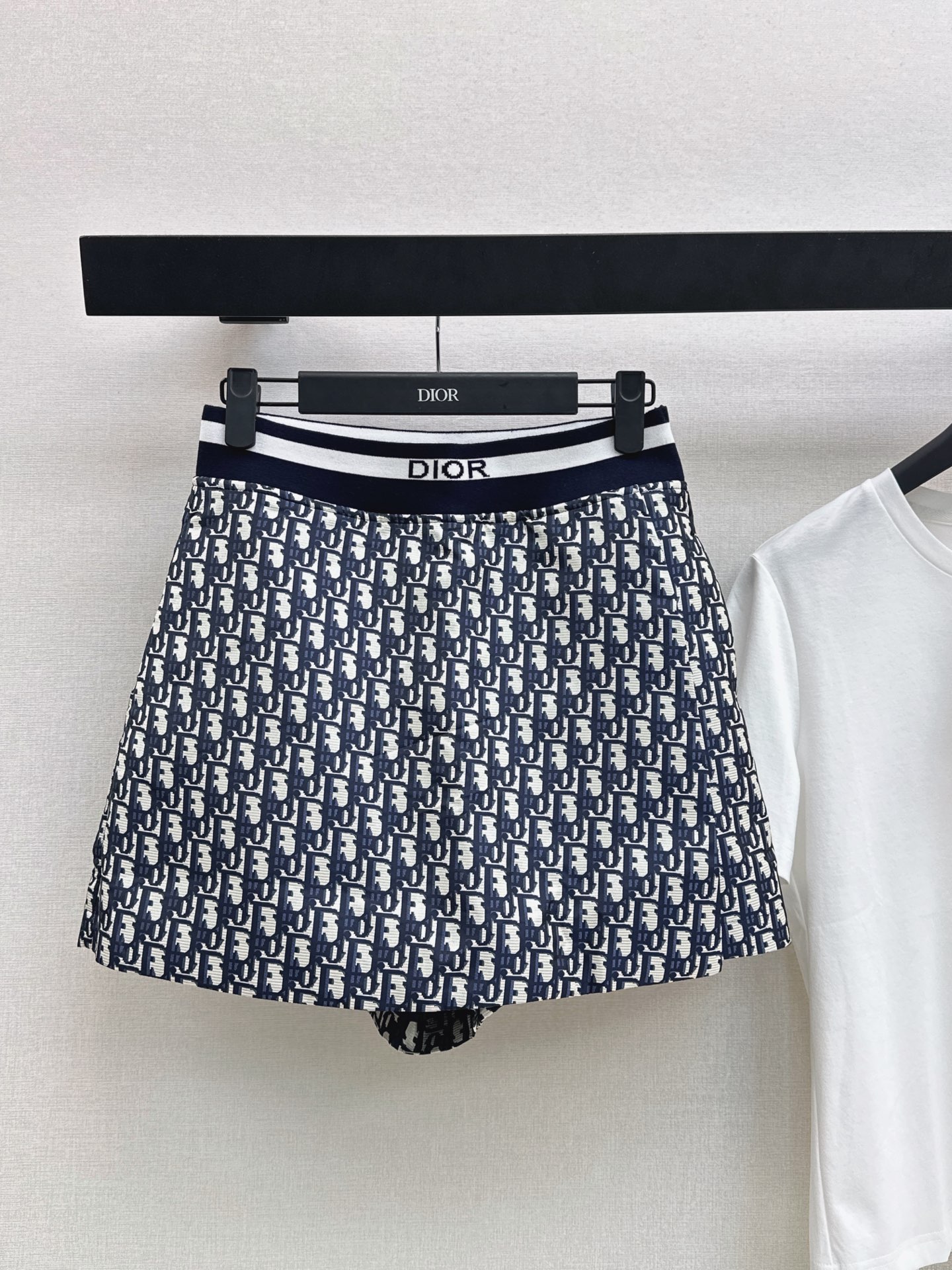 CD 26ss embroidery t-shirt print skirt set