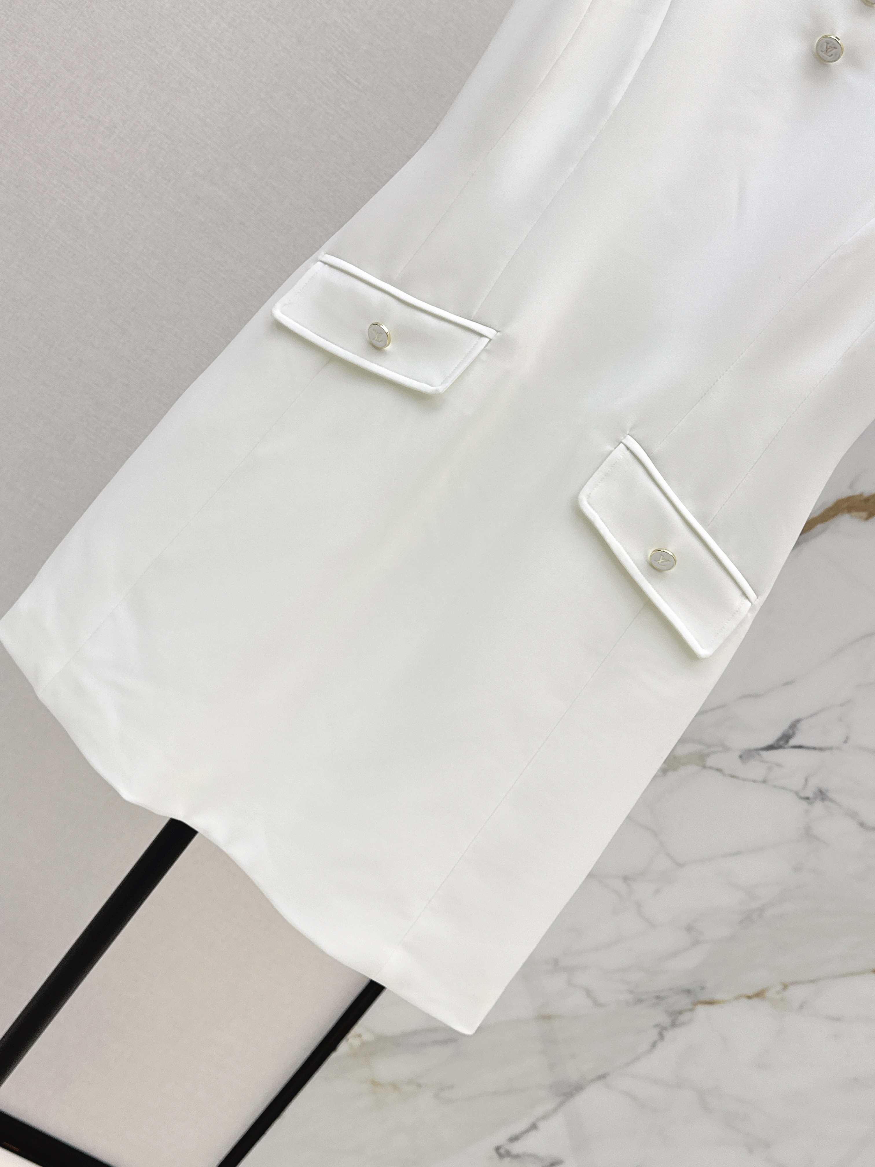 Louis 26SS Sleeveless Shift Mini Dress