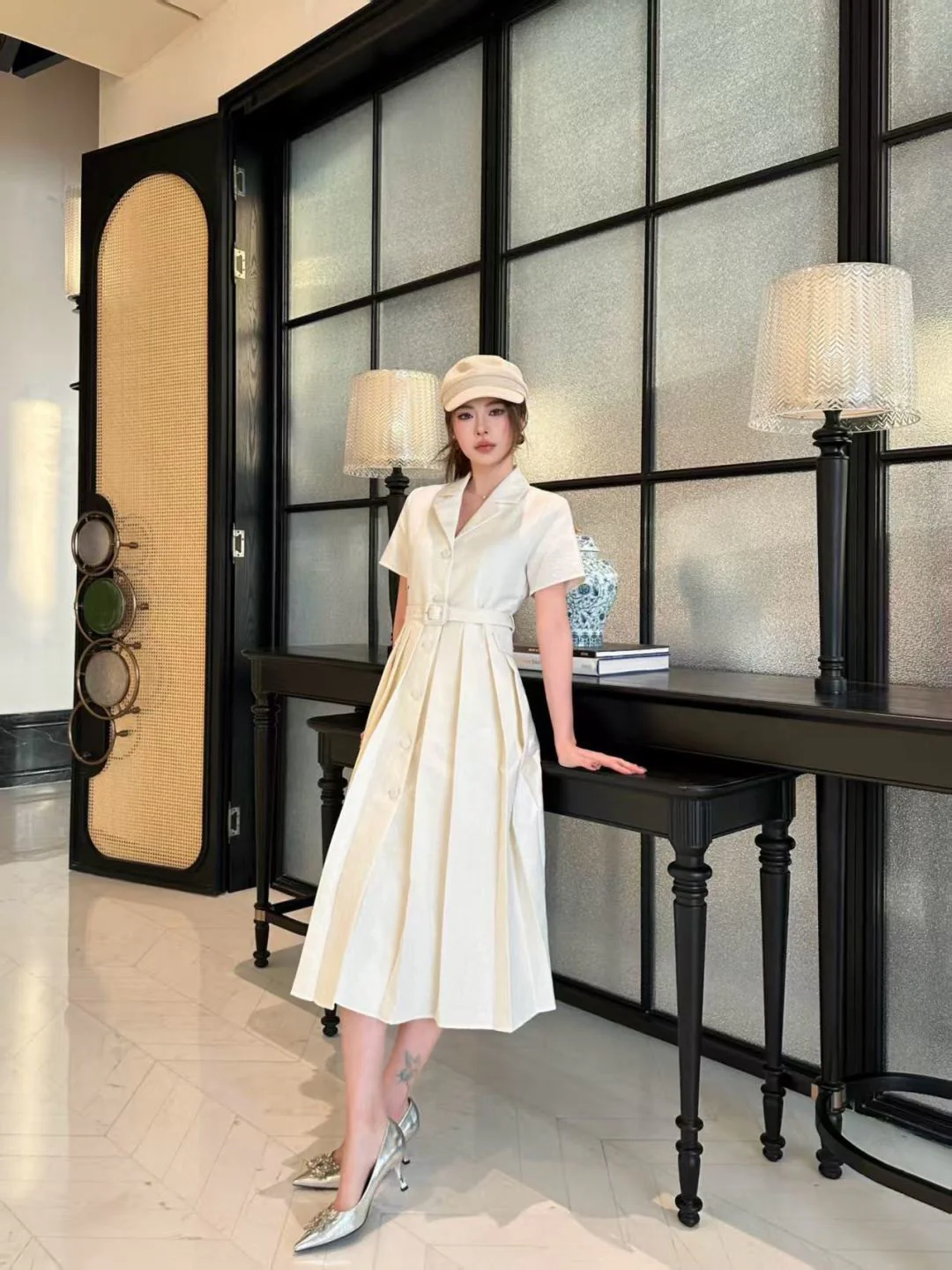 CD 26ss jacquard dress