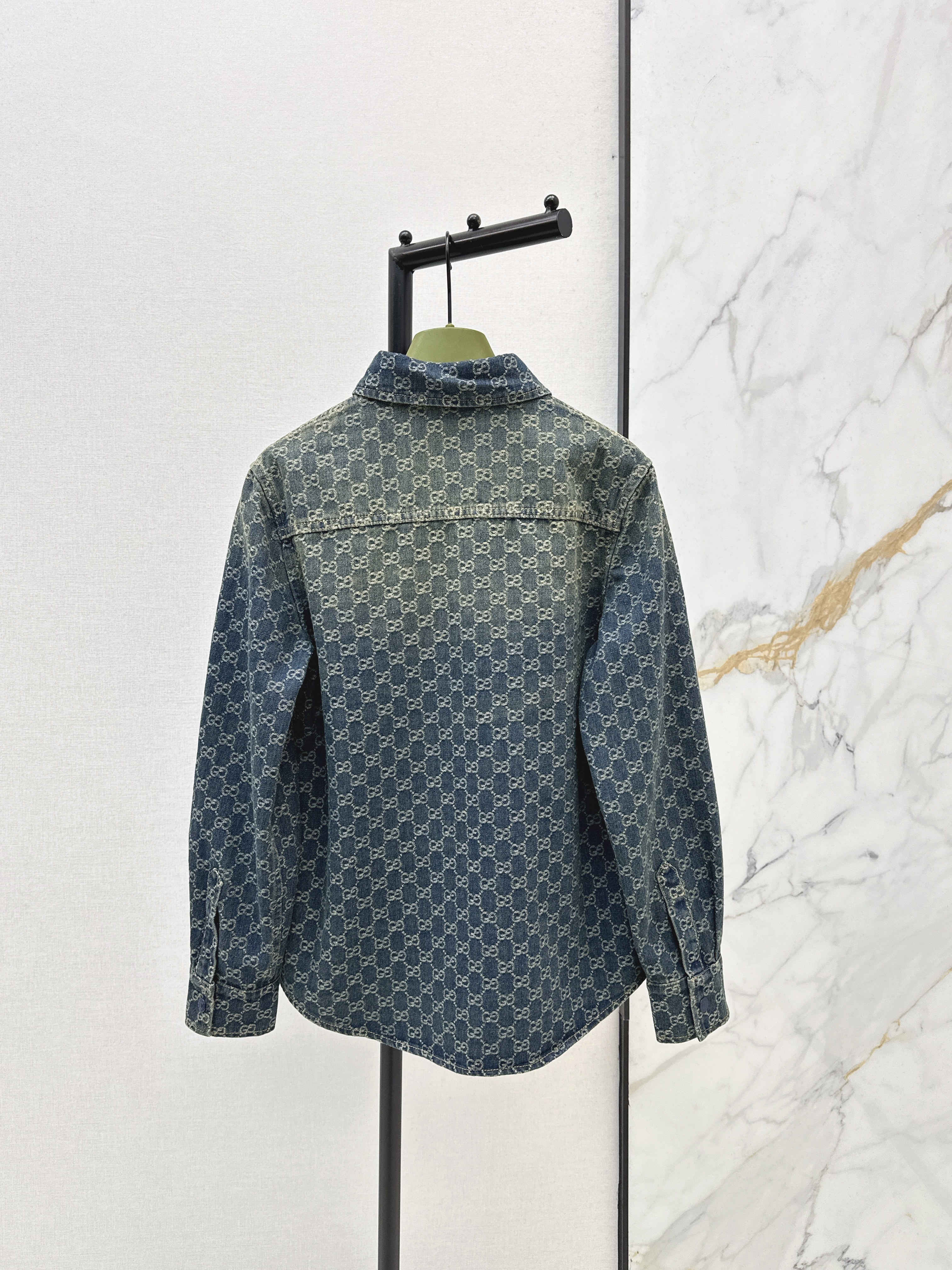 Guc 26ss denim shirt jacket