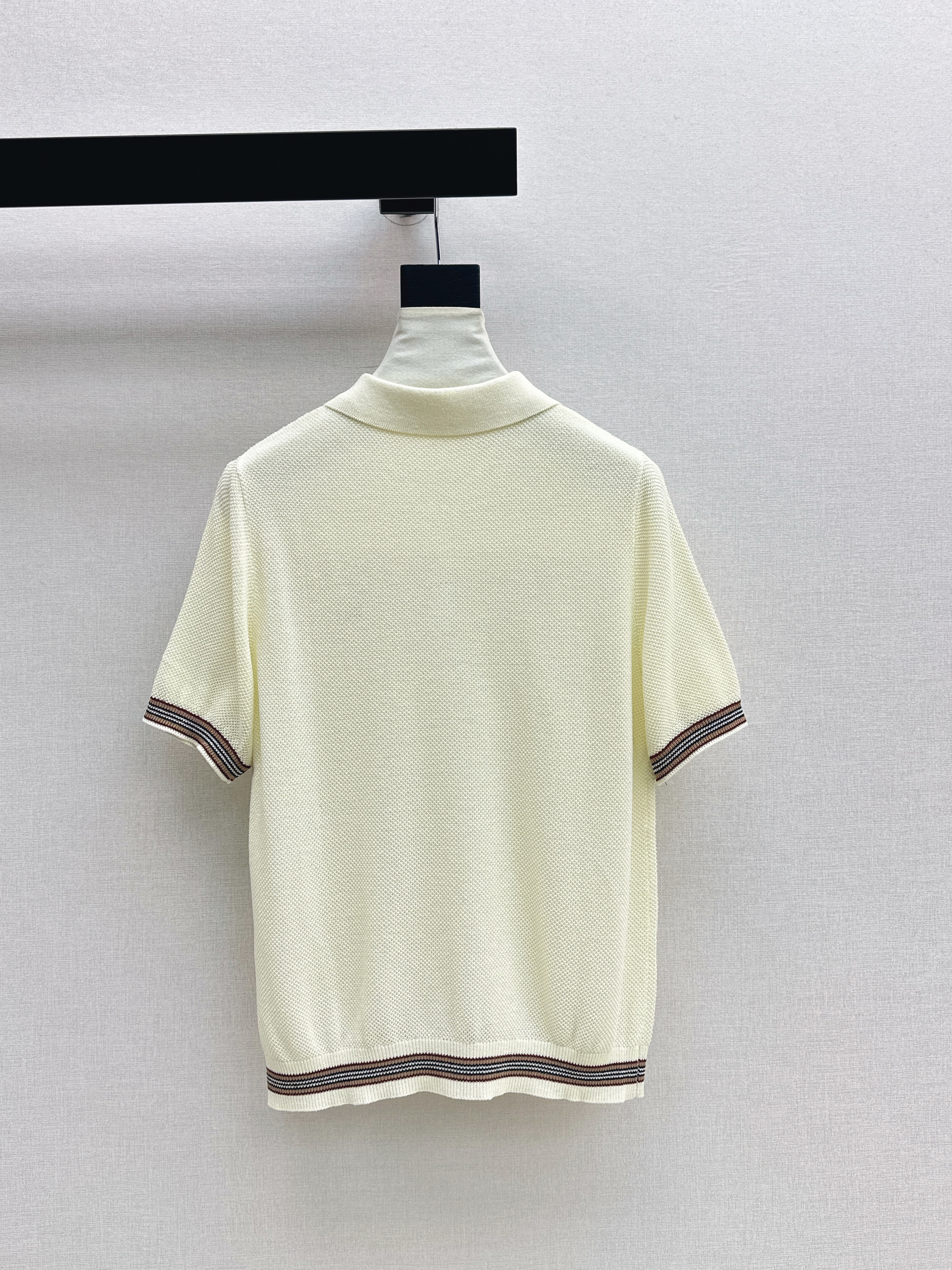 Bur 26ss embroidery knitwear