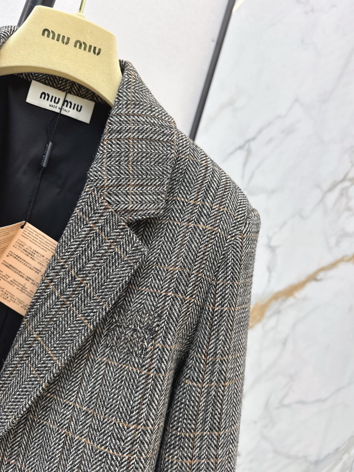 Miu 26ss wool blazer jacket