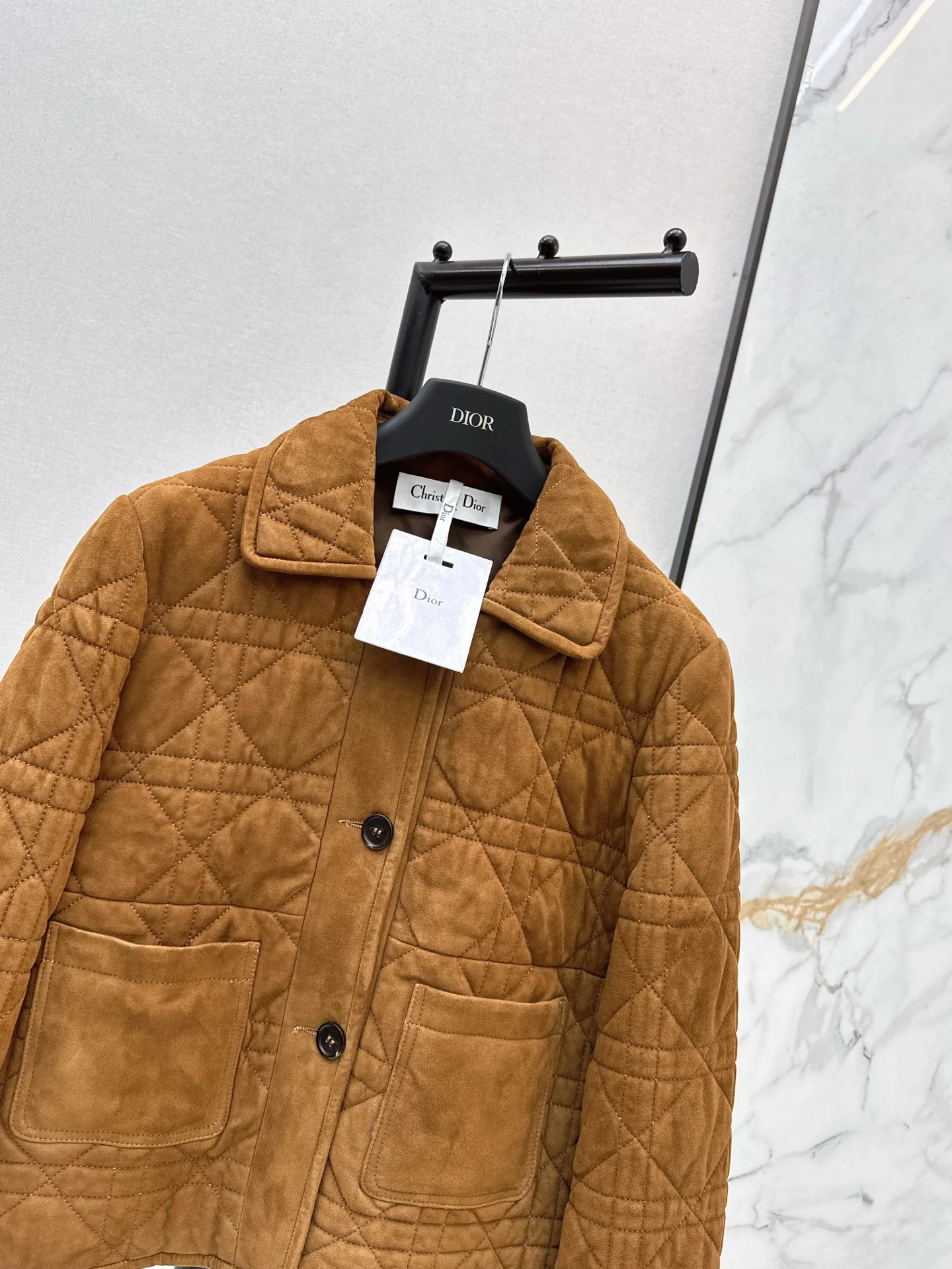 CD 25fw suede jacket