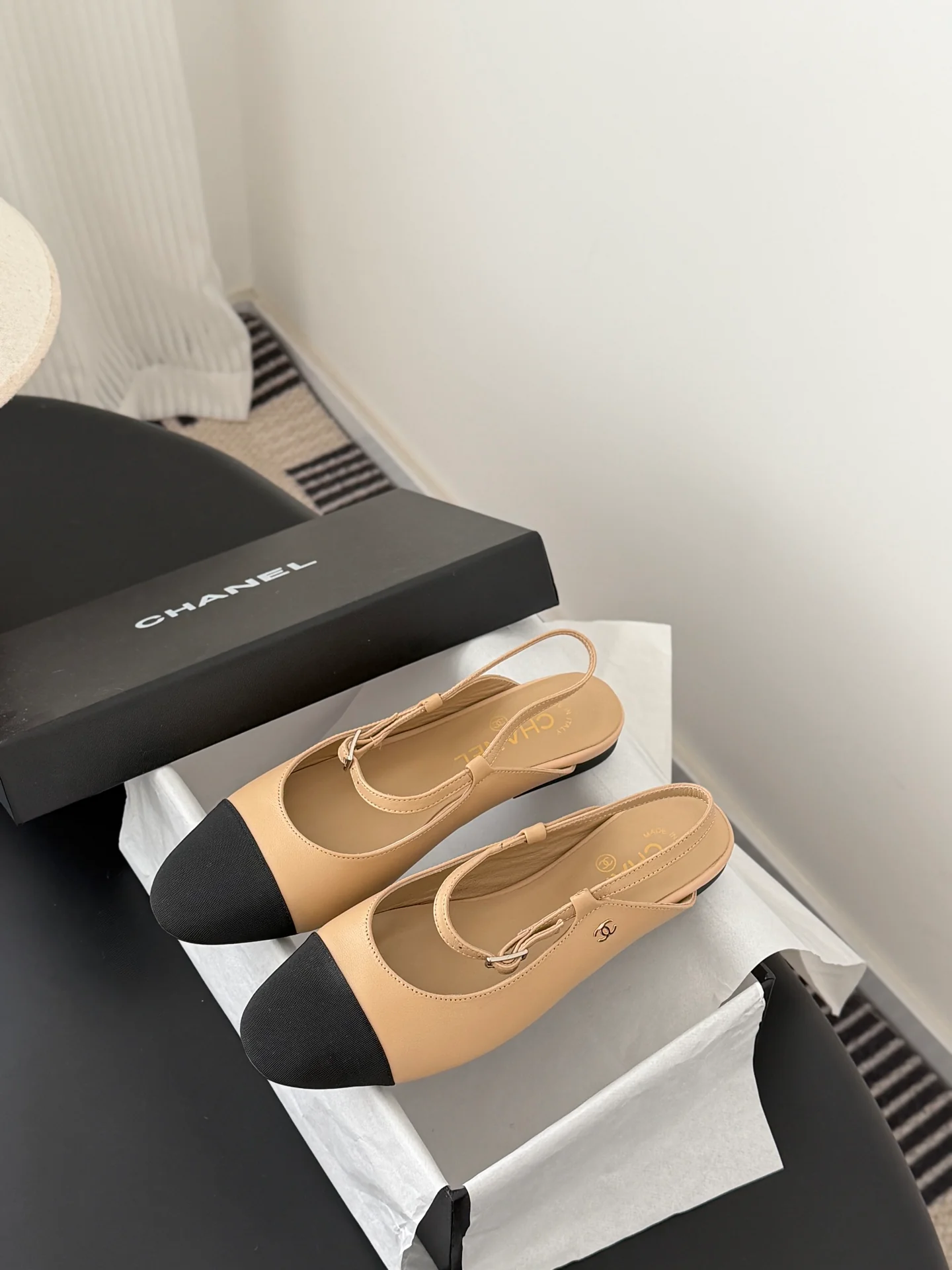 Chan 25B slingback mary janes