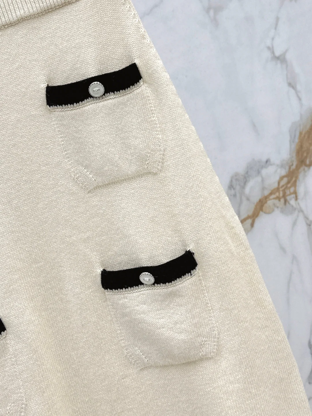 chan 25ss knit skirt