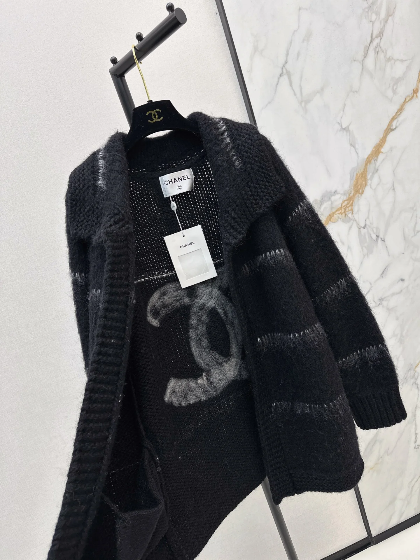 Chan 25fw belted cardigan